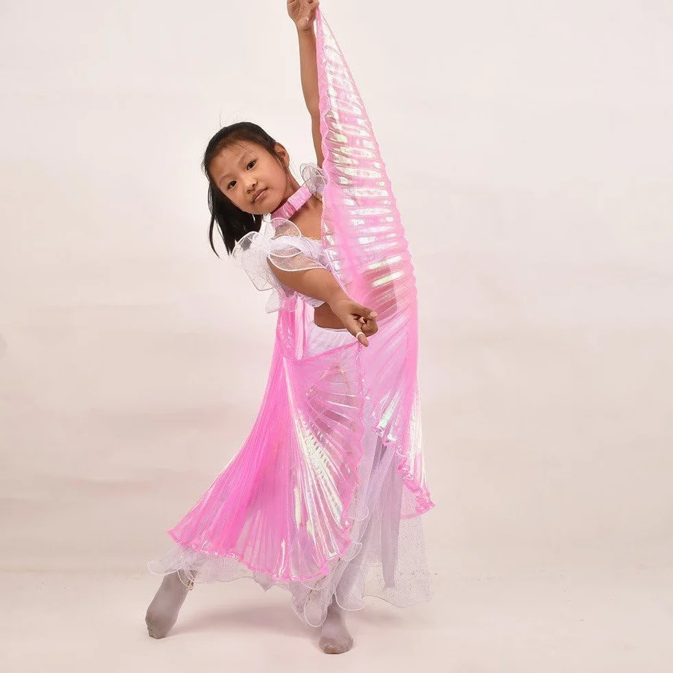 Ali per Danza del Ventre per Bambini, Mantello in Filato Symphony, Accessori Spettacoli