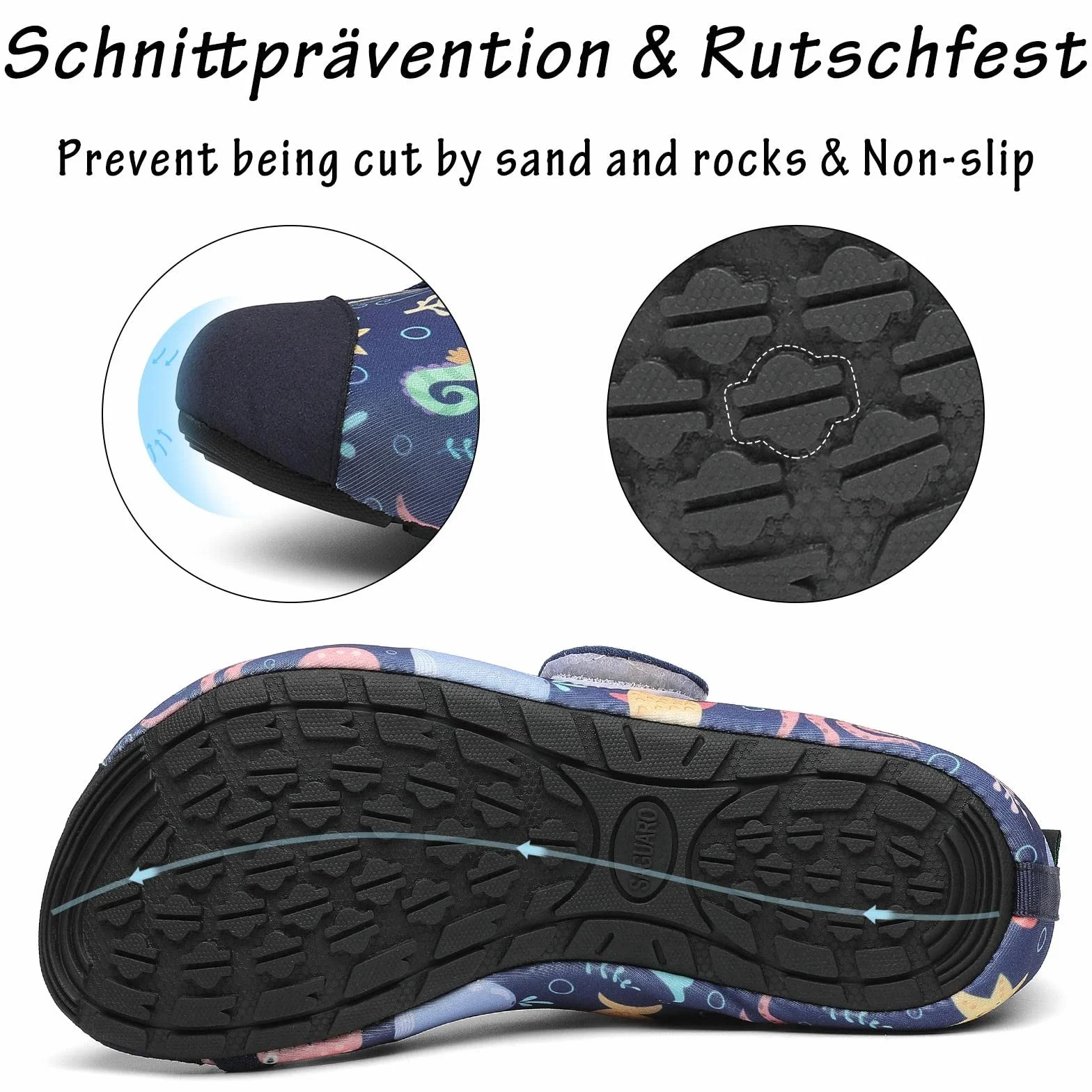 SAGUARO Scarpe da Immersione Bambini Ragazze