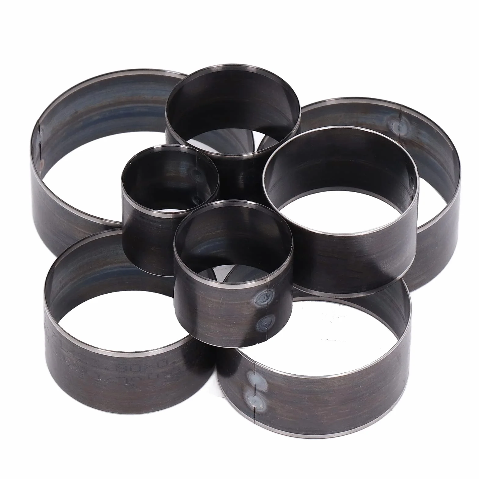 8 Pezzi in Pelle Perforatrice Tonda in Acciaio Legato in Pelle Taglio Punzonatura Set 25 Mm, 30 Mm, 35 Mm, 40 Mm, 45 Mm, 50 Mm, 55 Mm, 60 Mm