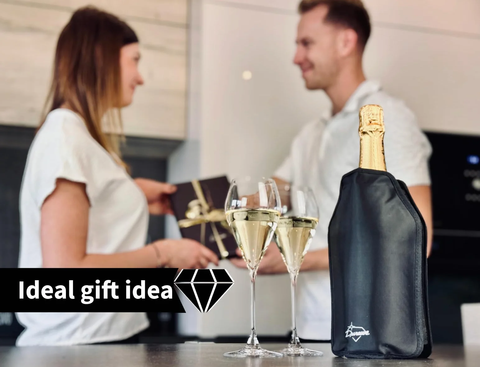 Borsa termica vino Raffreddatore bottiglie bianco rosso champagne Set accessori bar Sacca refrigerante Frigo vino