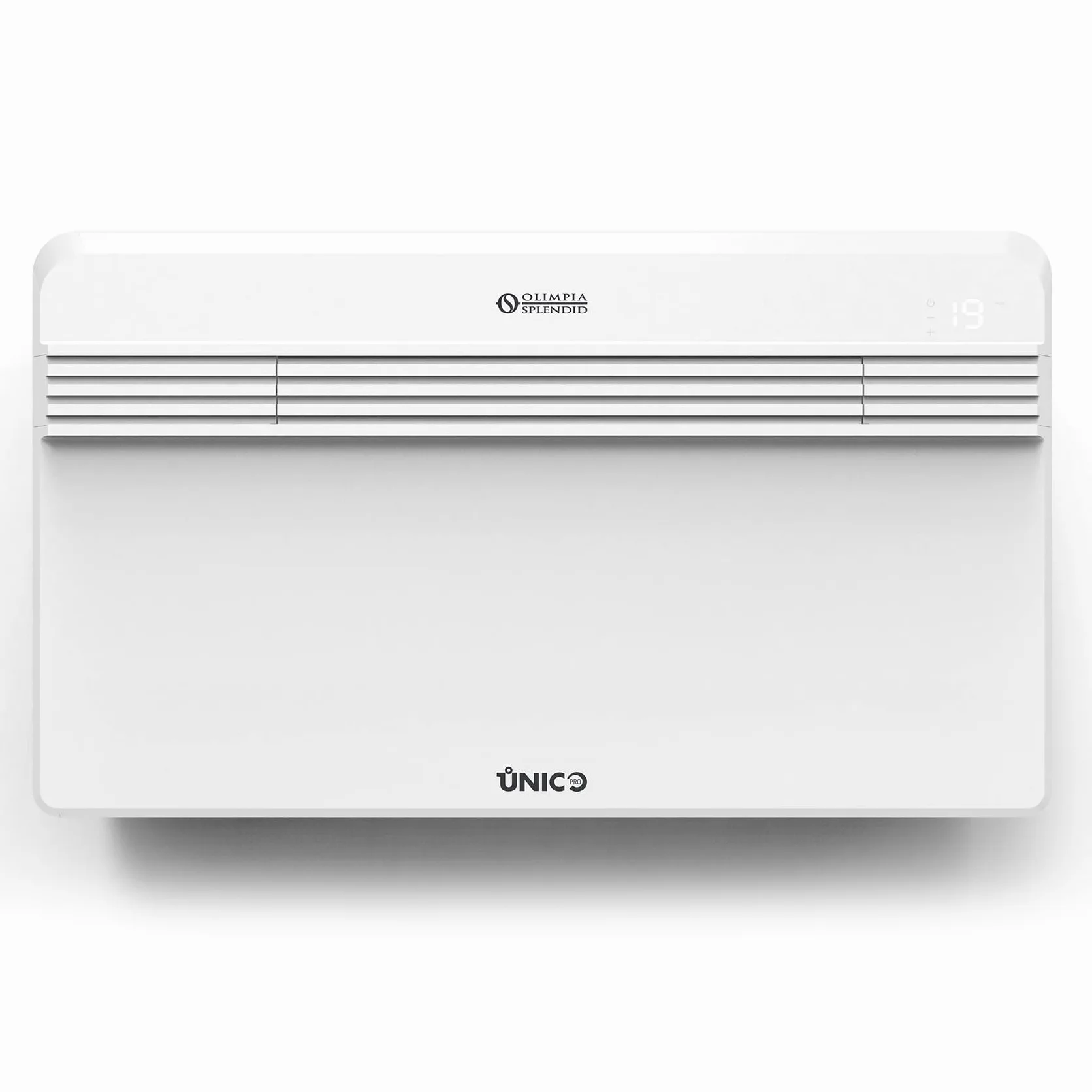 Olimpia Splendid Climatizzatore Senza Unità Esterna Unico Pro 35 HP EVAN Inverter, Pompa di Calore, Wi-Fi Integrato, 3,5 kW, Silent Mode e Display Touch - 02239