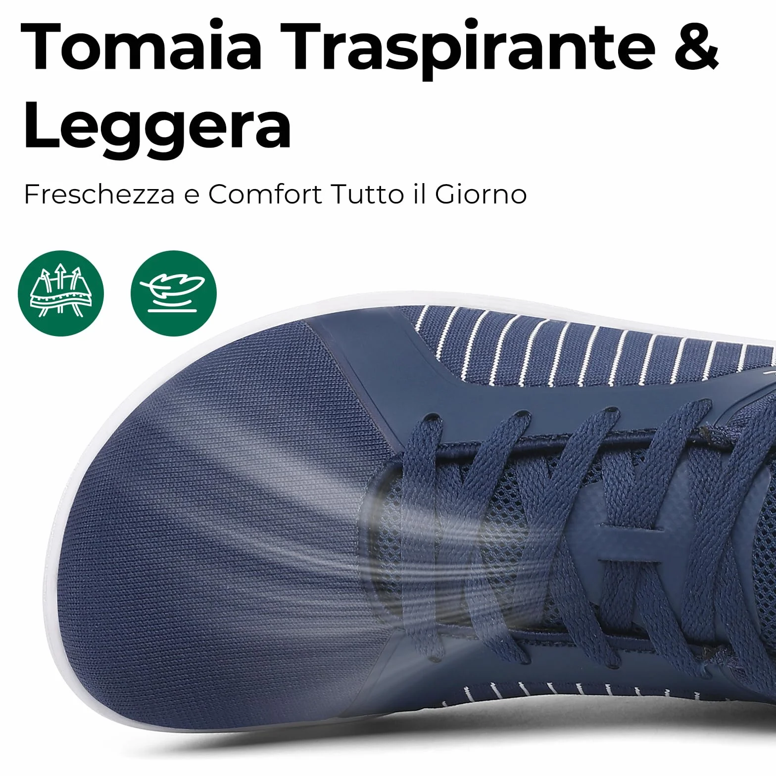 SAGUARO Scarpe Barefoot Uomo Punta Ampia Taglie 36-48