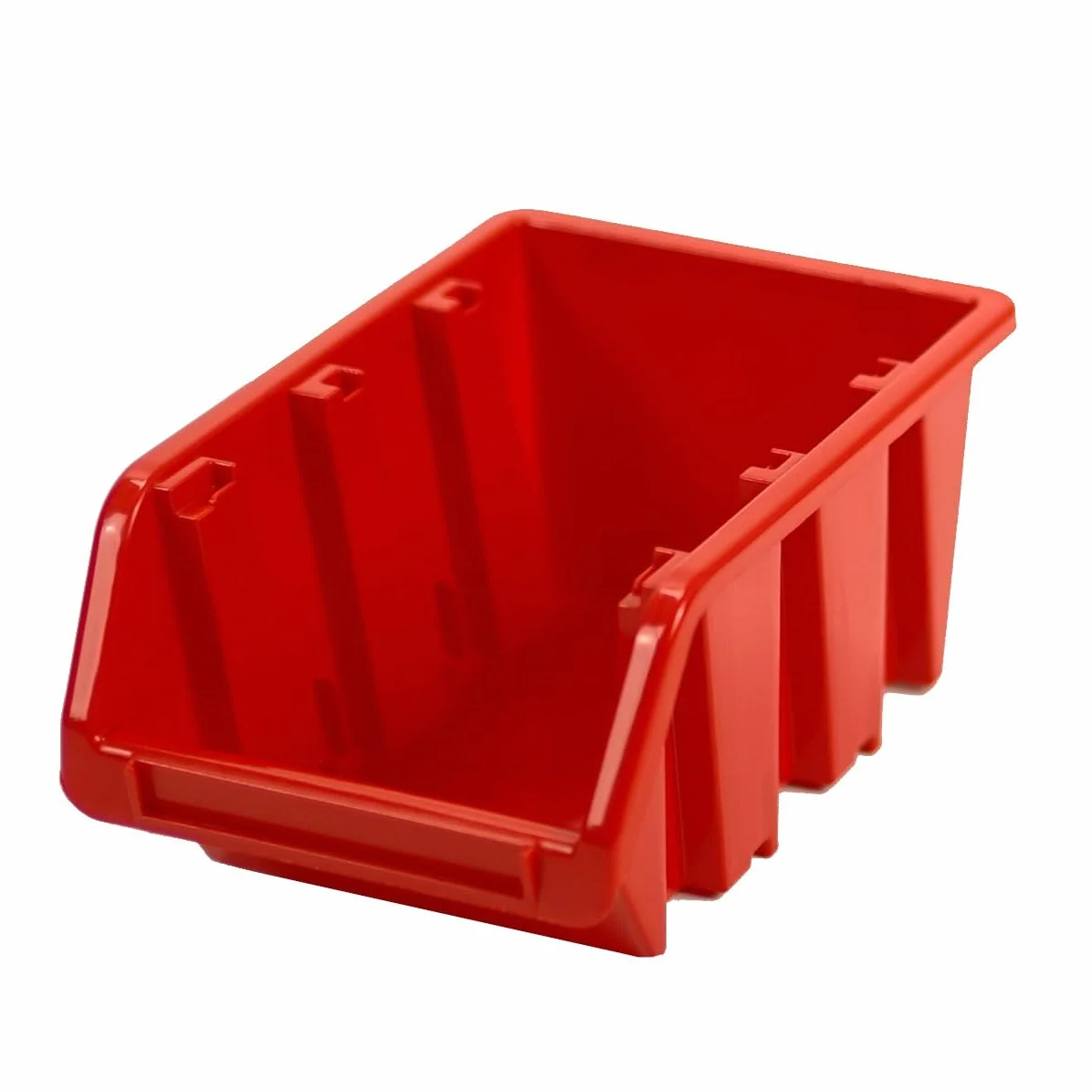 20x Contenitore a bocca di lupo 155x100x80 mm - soluzione robusta e modulare per officina e magazzino - plastica resistente a sostanze chimiche per organizzazione efficiente