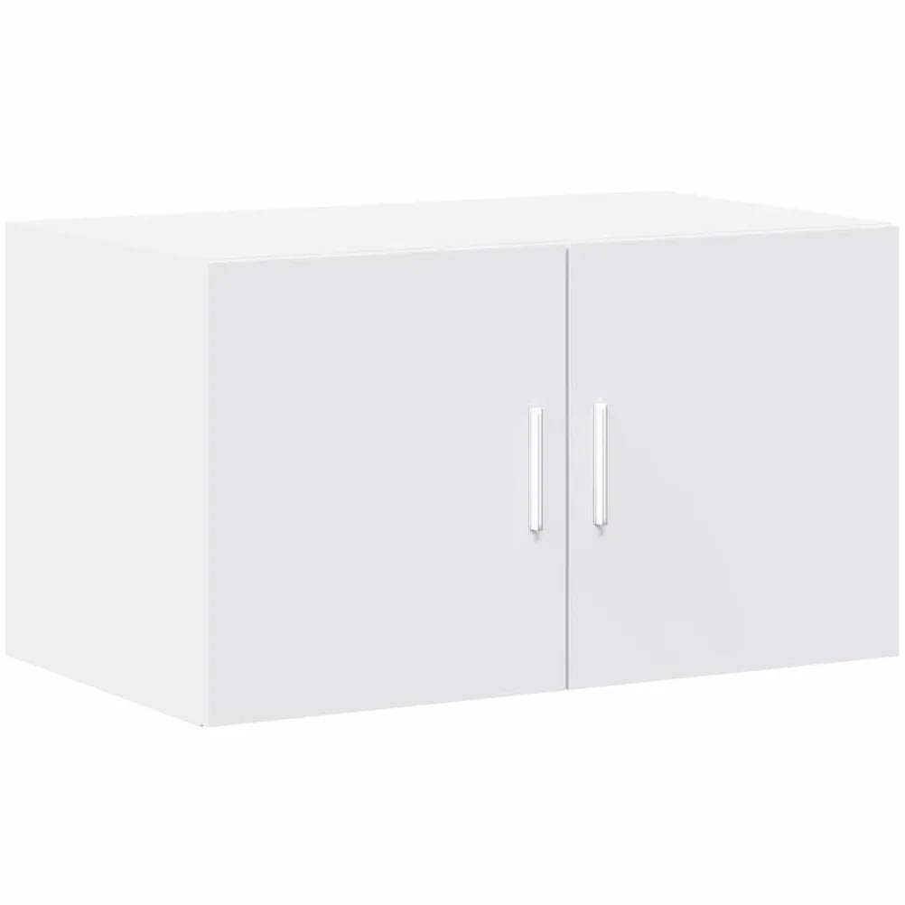 vidaXL Mobile a Parete Bianco 70x42,5x40 cm in Legno Multistrato