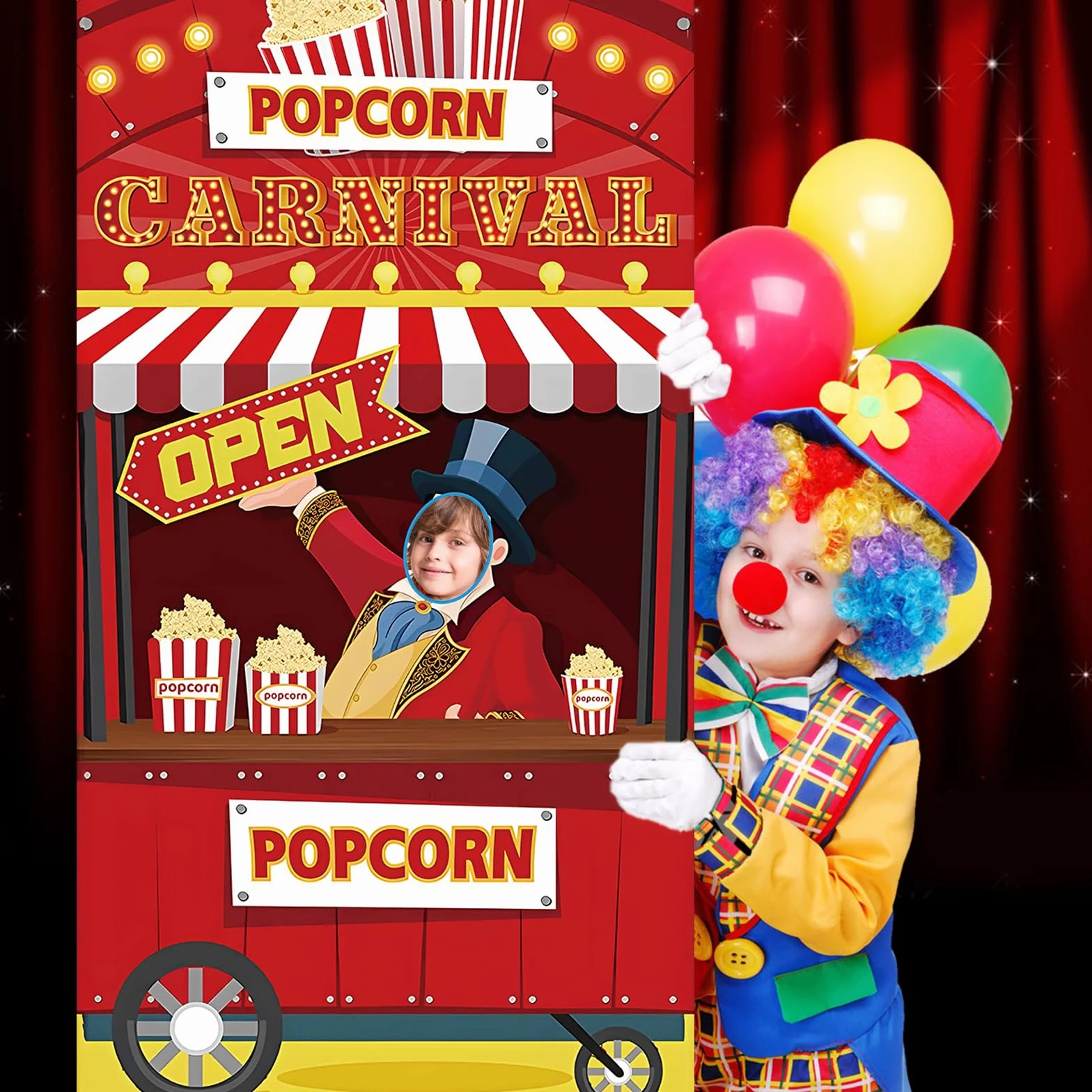KAYEF Decorazione Festa Tema Circo Accessori Carnevale
