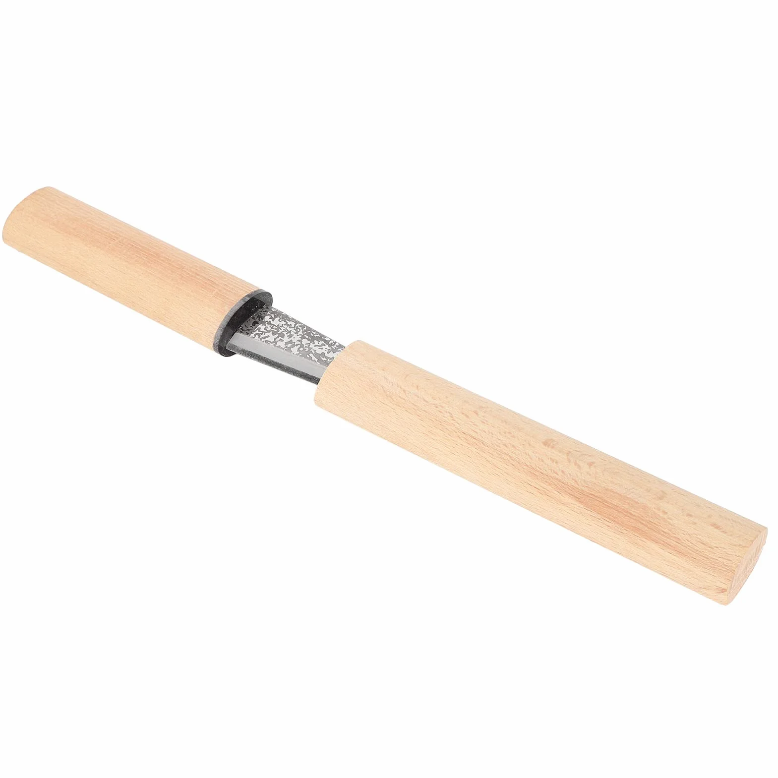Coltello per Intaglio del Ghiaccio in Stile Giapponese, Strumento Manuale per Barman per Ghiaccio con Copertura Protettiva, Lama in Acciaio ad Alto Tenore di Carbonio per
