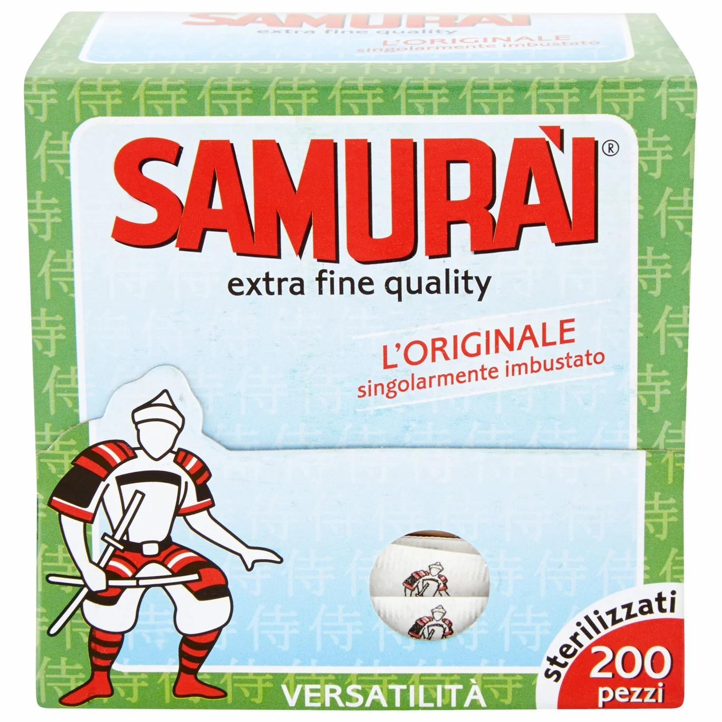 Samurai Stuzzicadenti Imbustati 200 Pezzi