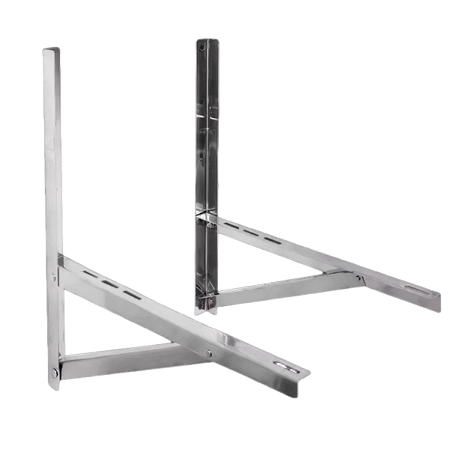 Supporto per condizionatore d'aria da Parete in Acciaio per Climatizzatore | da parete per unità esterna mini split per condensatore senza condotti mini split riscaldatore esterno