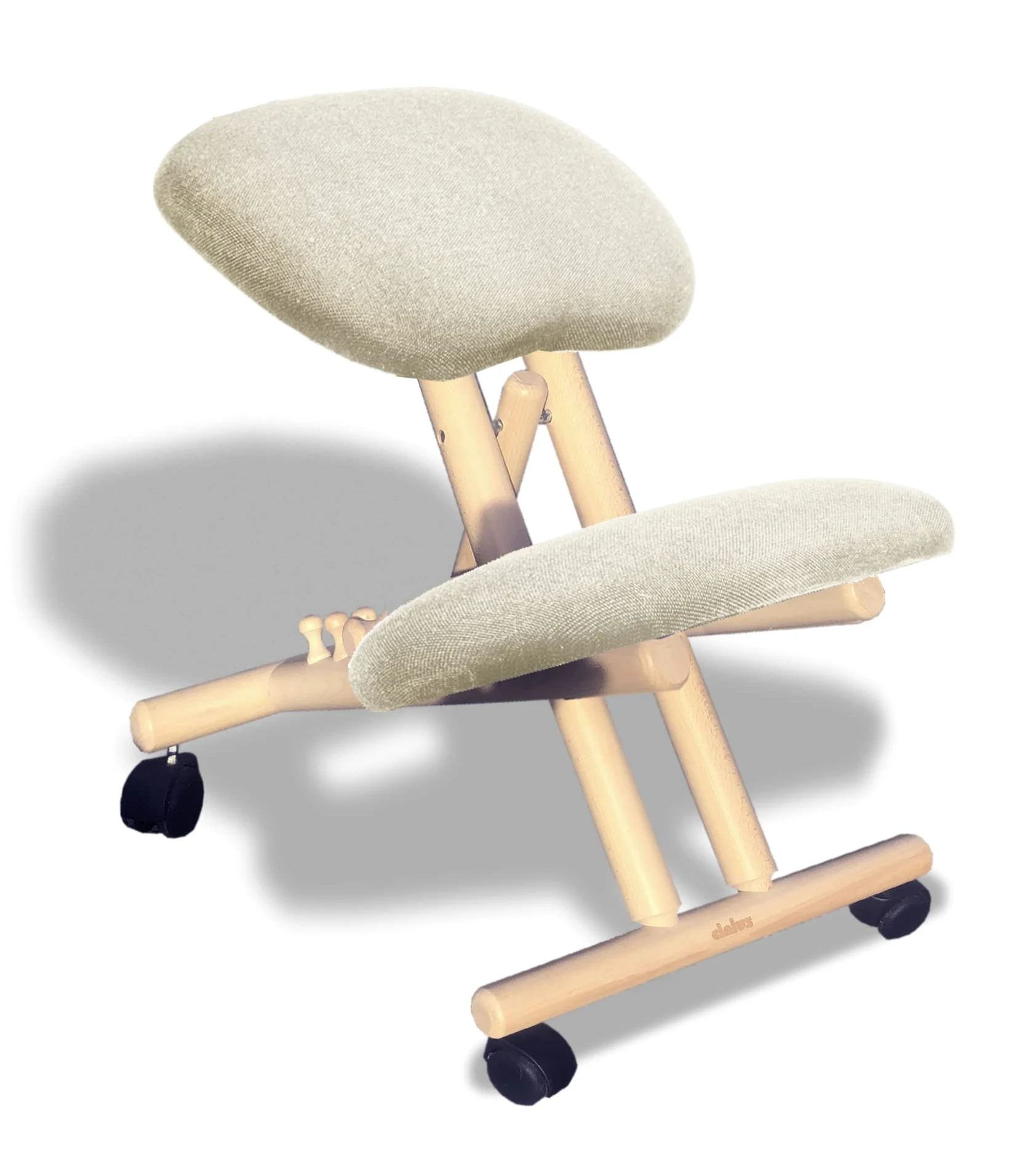 cinius ERGO Sedia Ergonomica (Naturale/Naturale), taglia unica