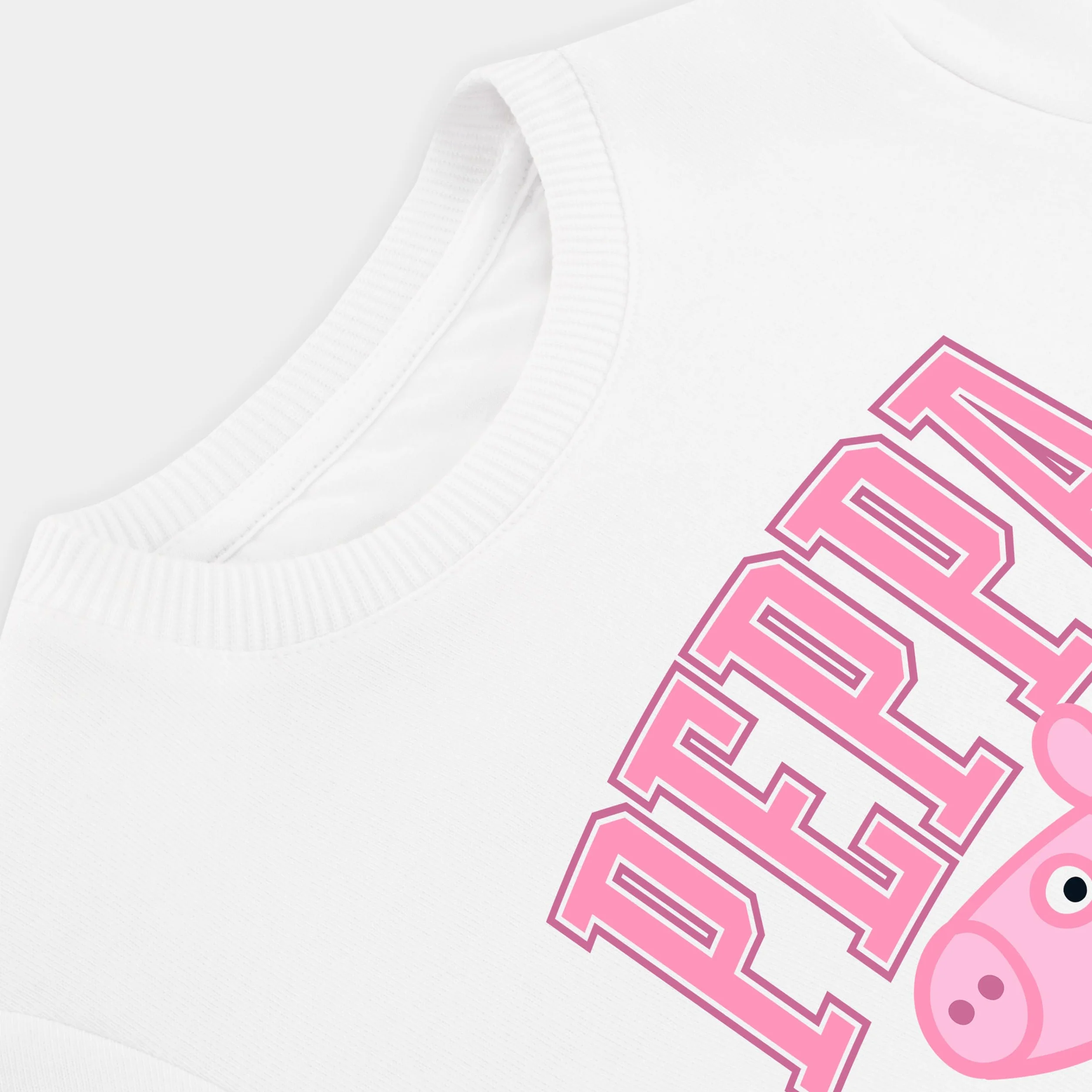Peppa Pig Felpa | Abbigliamento Bambina Peppa | Cotone Felpa Bambina | Bianco 3-4 Anni