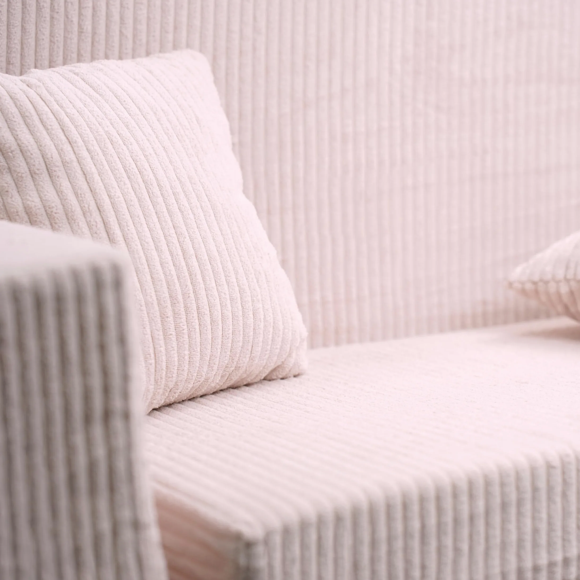 Flumi Personalizzato Divanetto Bambini con Funzione Sleep - 3 in 1 | Divani Piccoli | Divano Bambini | Colore: (velluto a coste Rosa)