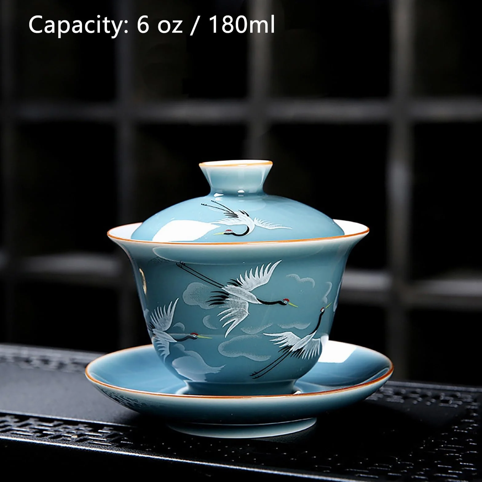 Gaiwan tazza di tè cinese ceramica Sancai Tea Bowl set da tè