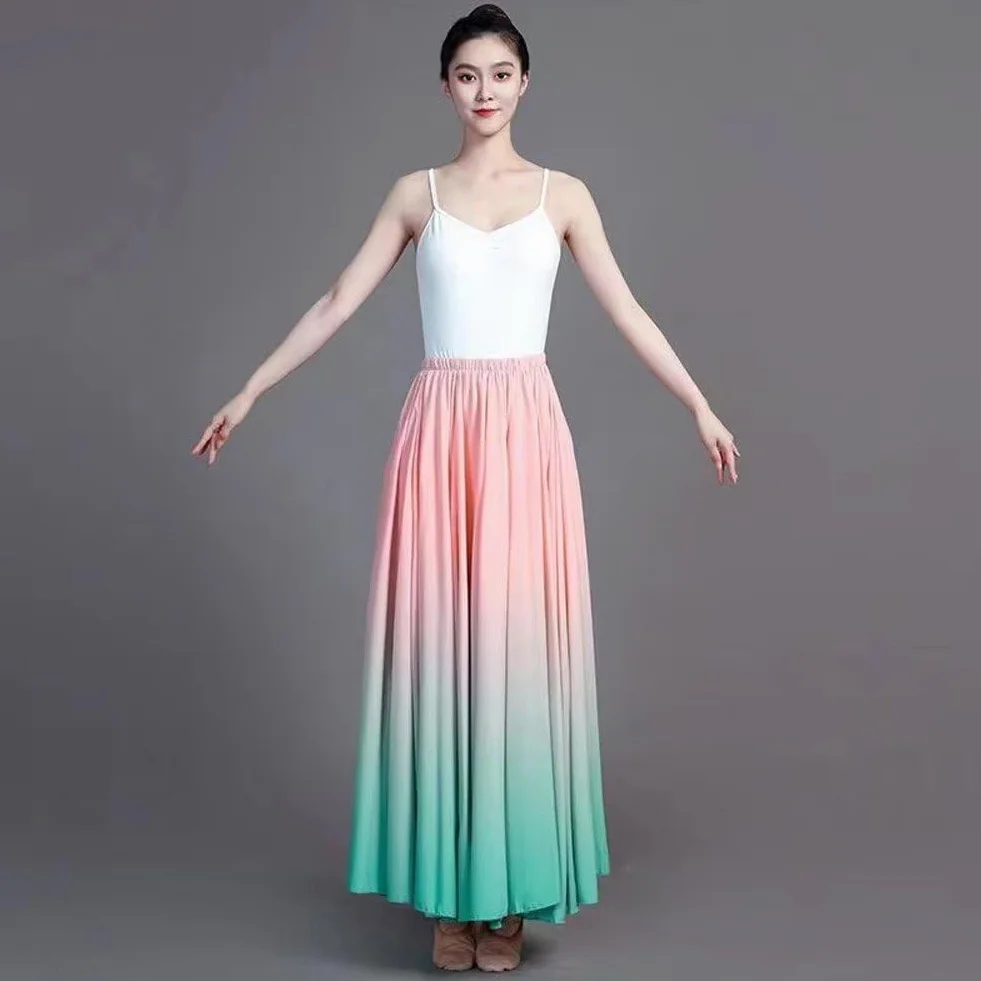 Gonna Danza Ventre Flamenco 720 Gradi Sfumate Spagna