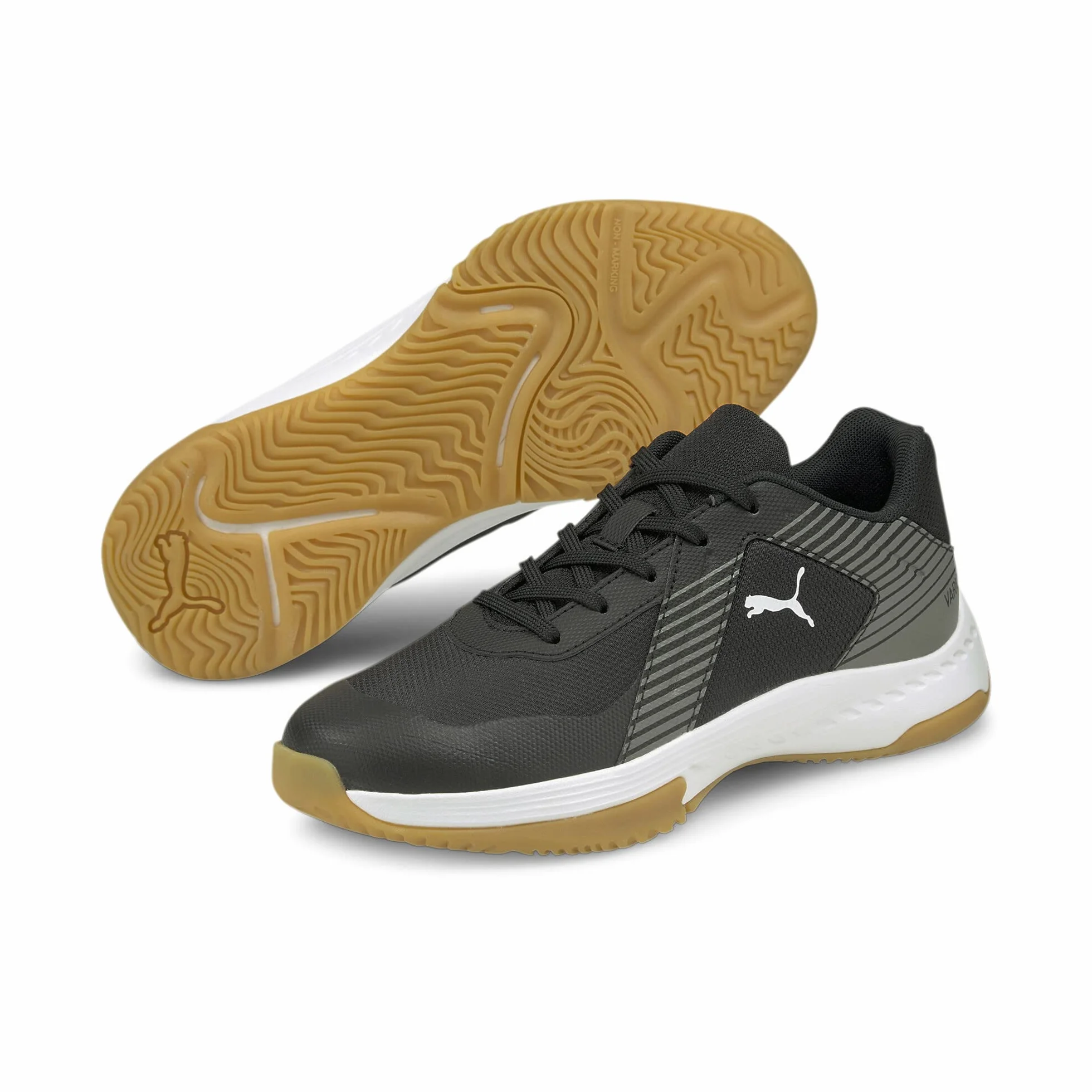 PUMA Varion Jr Scarpe da Ginnastica Indoor Unisex Bambini Ragazzi