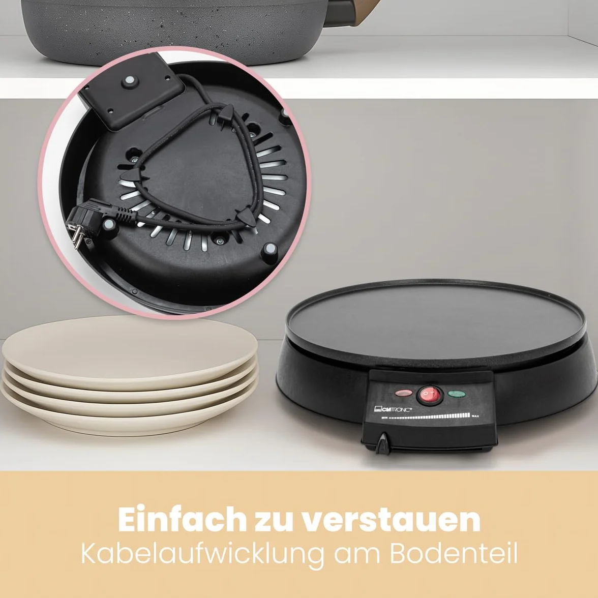 Clatronic CM 3372 Crepe Maker