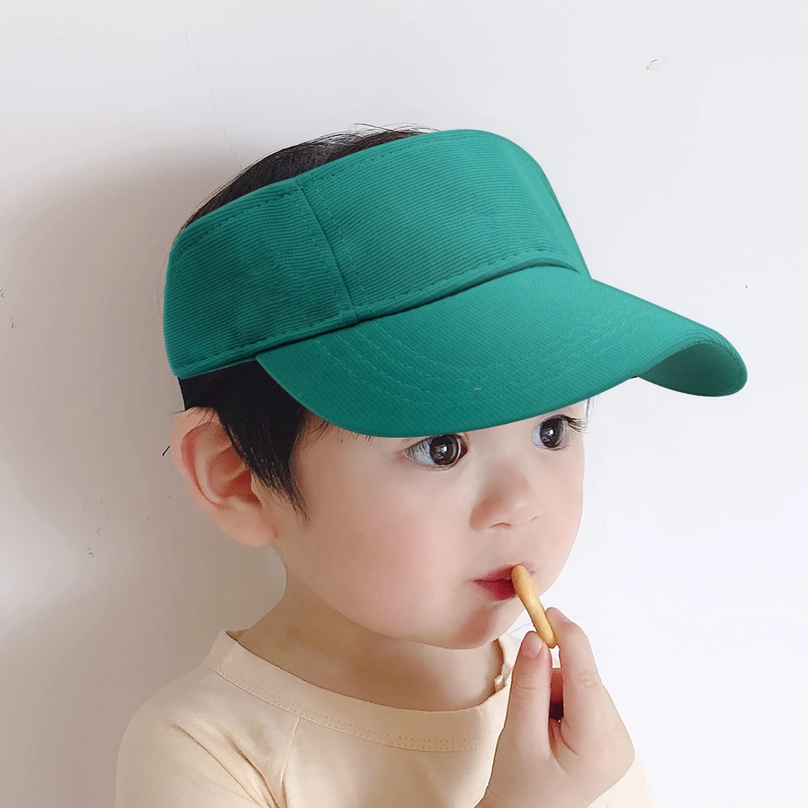 Cappello da sole unisex per bambini visiera estivo ragazzi