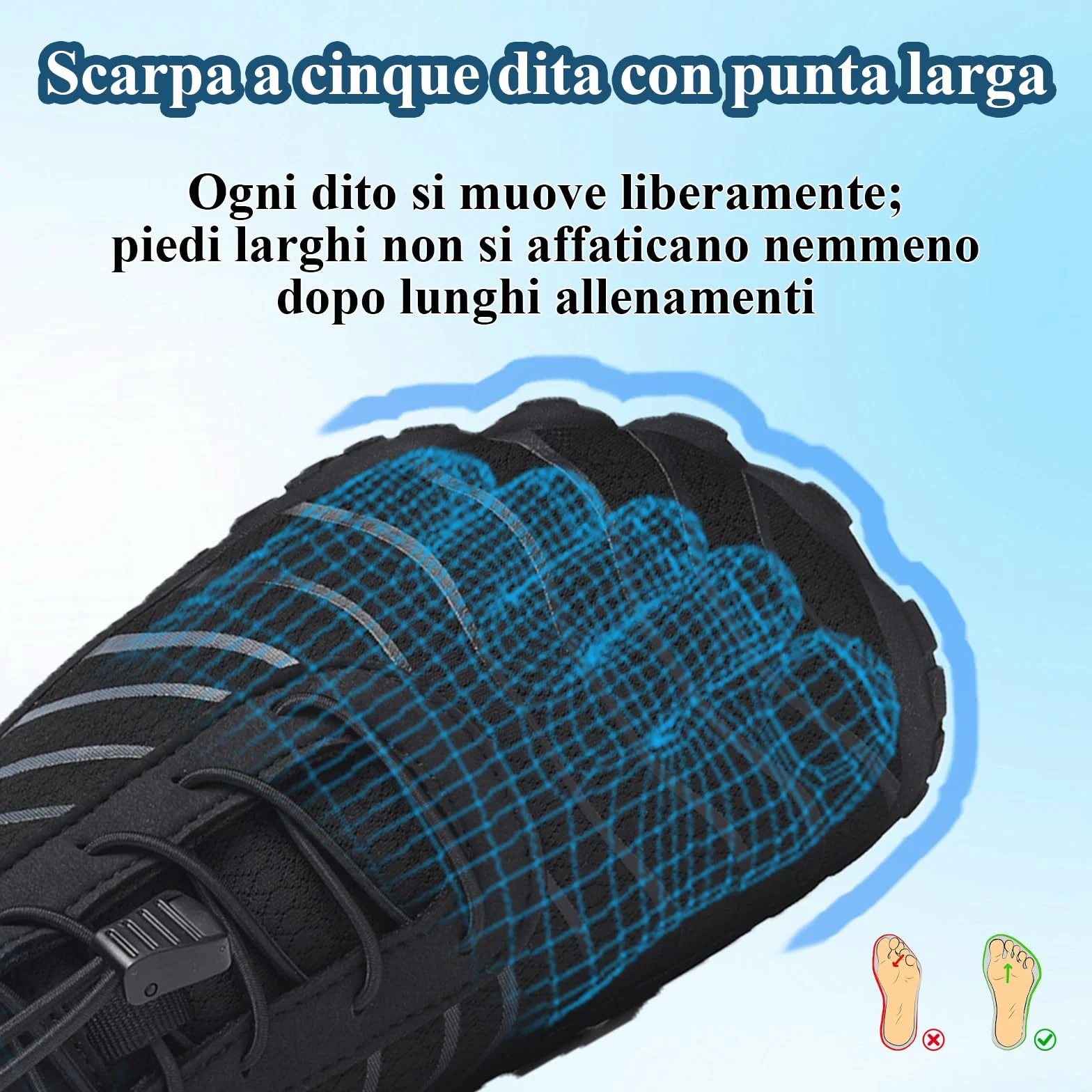 Atmativo Scarpe da Acqua Barefoot Uomo Donna 36-46 EU Asciugatrice Rapida Leggero