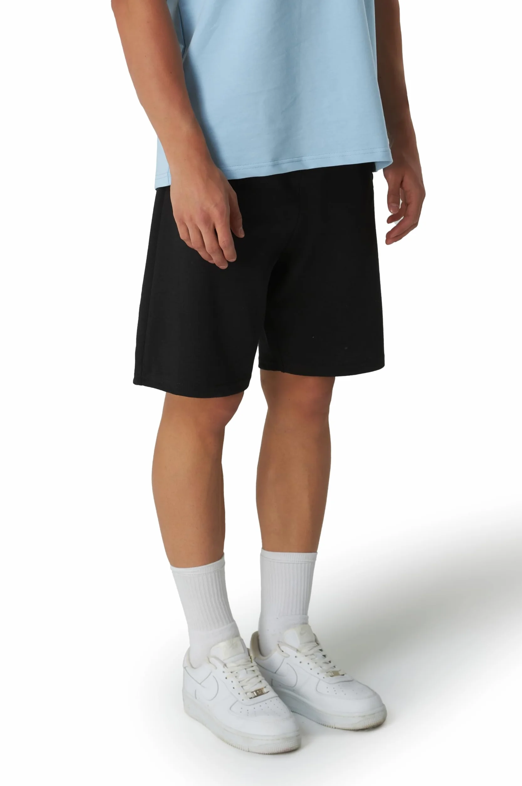 Smith & Solo Pantaloncini corti sportivi da uomo in cotone per jogging fitness tennis