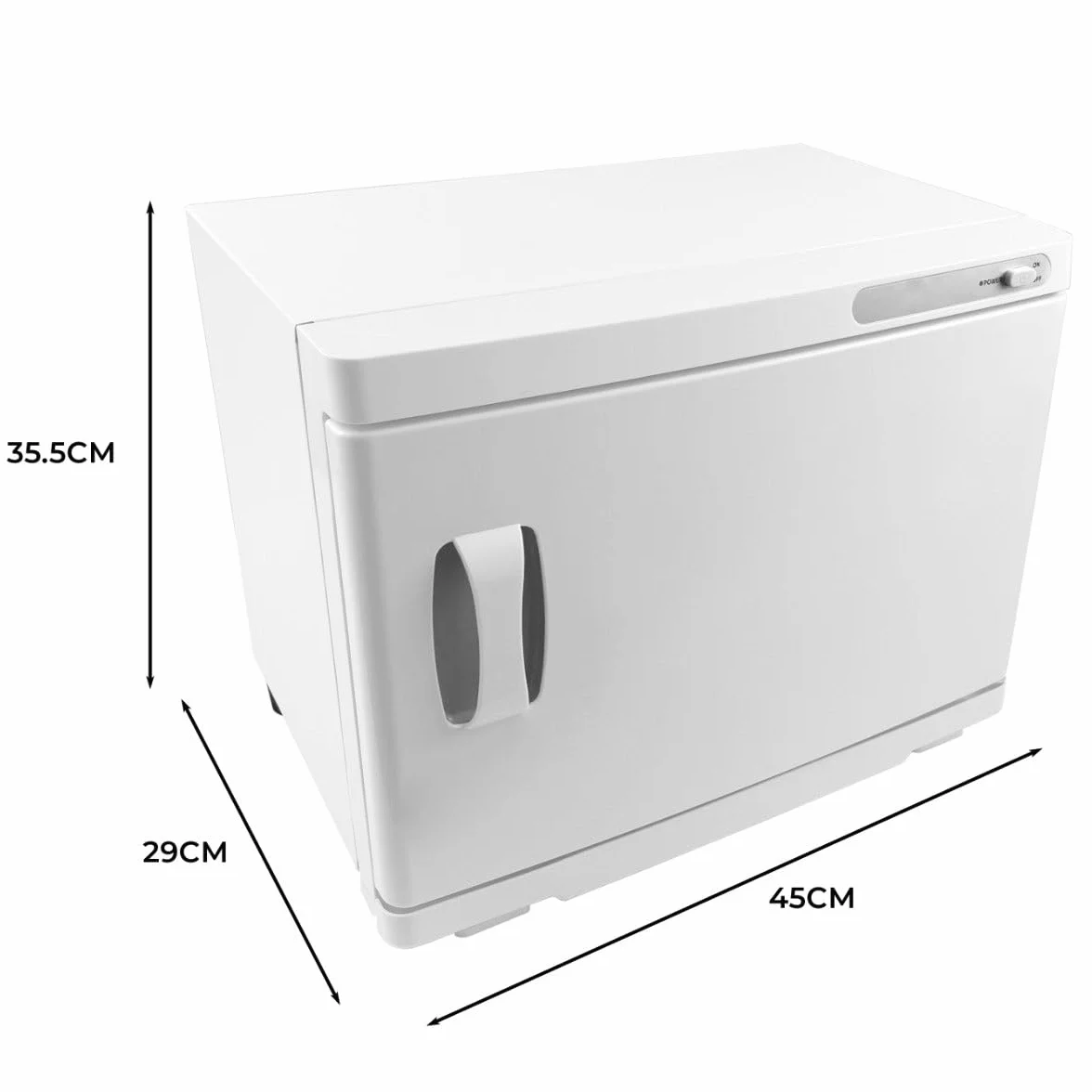 Scaldasalviette Elettrico Termostato Termoarredo Calorifero per Bagno Saloni di Bellezza Hotel 220-240V 200W Capacità 70 Asciugamani Luce Ultravioletta UV 2 Ripiani Rimovibili+2 Pinze Gratuite- Bianco