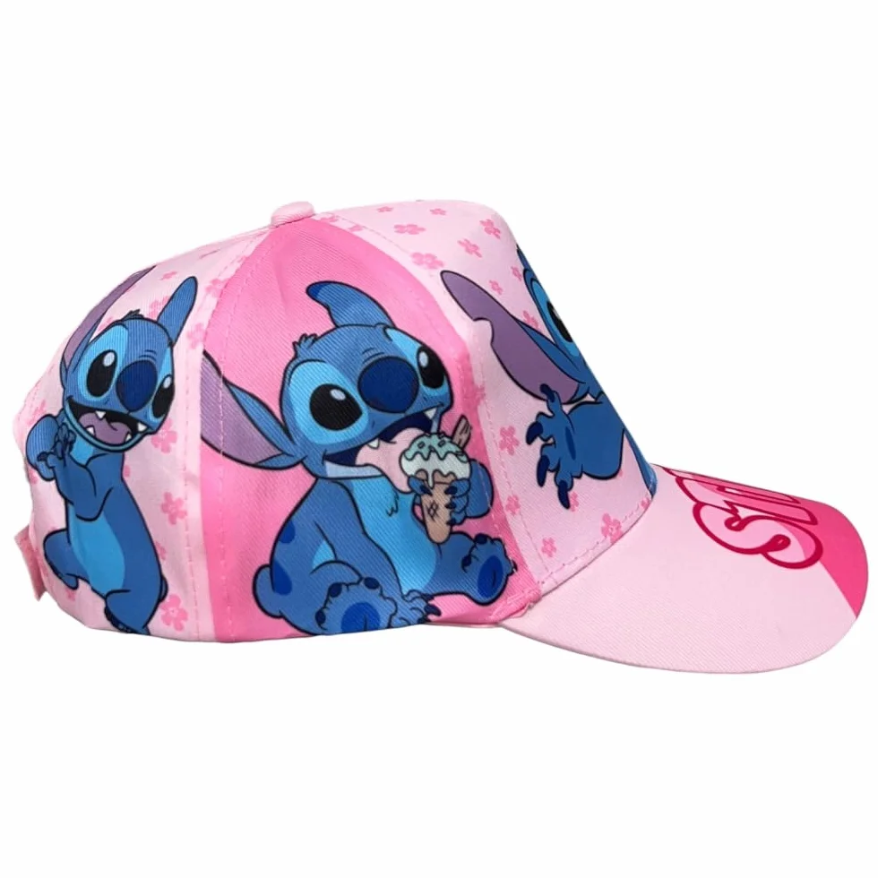 Cappello con Visiera da Ragazzo Bambino Berretto da Baseball Regolabile Stitch