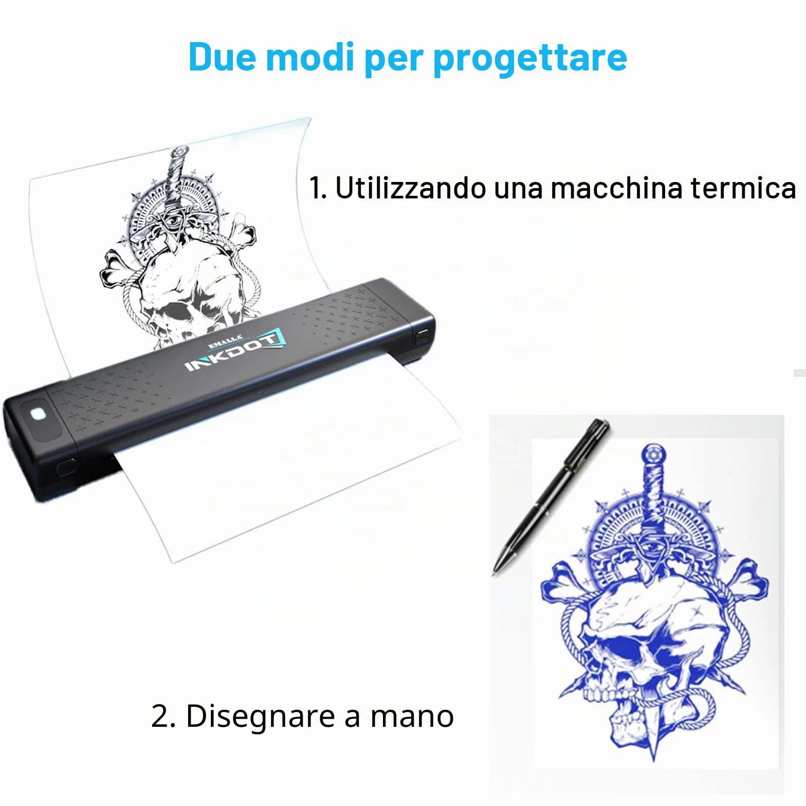 50 fogli di carta trasferibile per tatuaggi, formato A4, 4 strati, per tatuaggi professionali