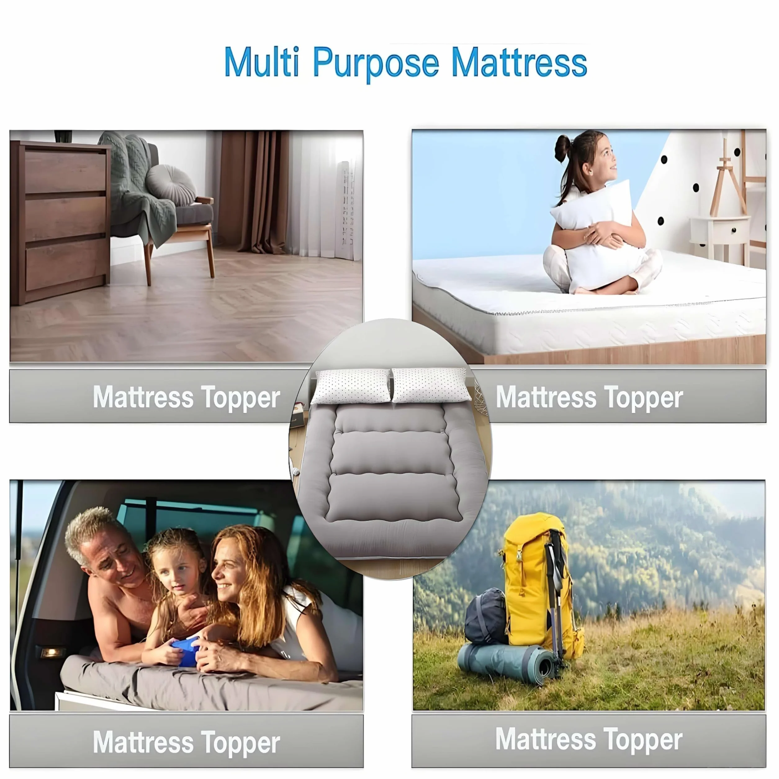 Materassi Da Terra, Materasso Futon Pieghevole Arrotolabile, Materasso Tatami Spesso Giapponese, Antiscivolo E Traspirante, Per Dormitorio Domestico(90 x 190 cm)
