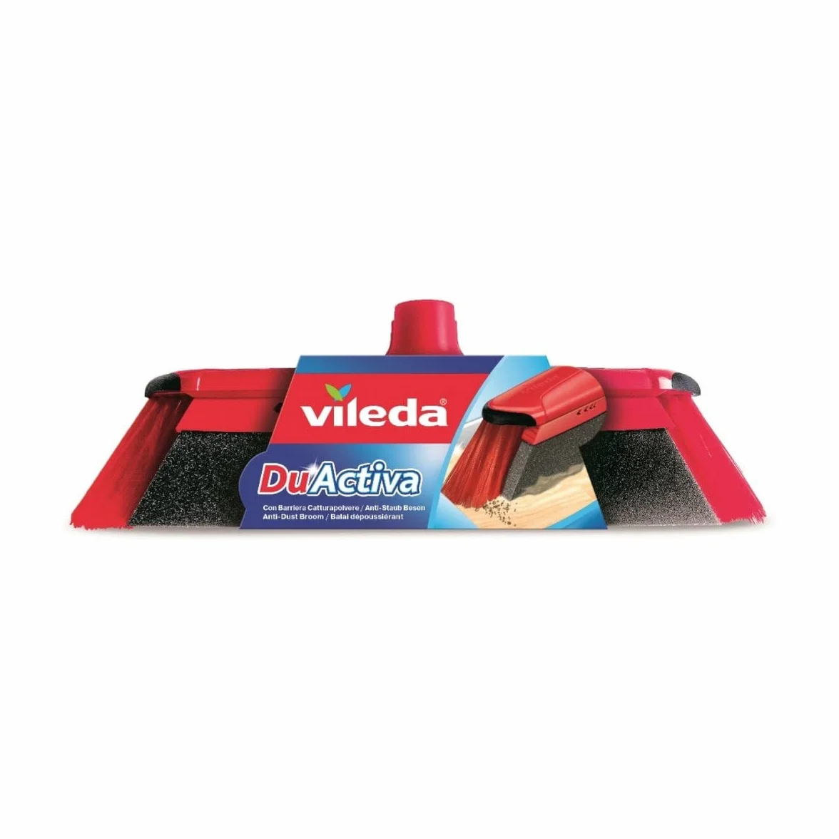 Vileda Duactiva Scopa Cattura Polvere Elettrostatica Interni 10,5x35x6 cm 299 g