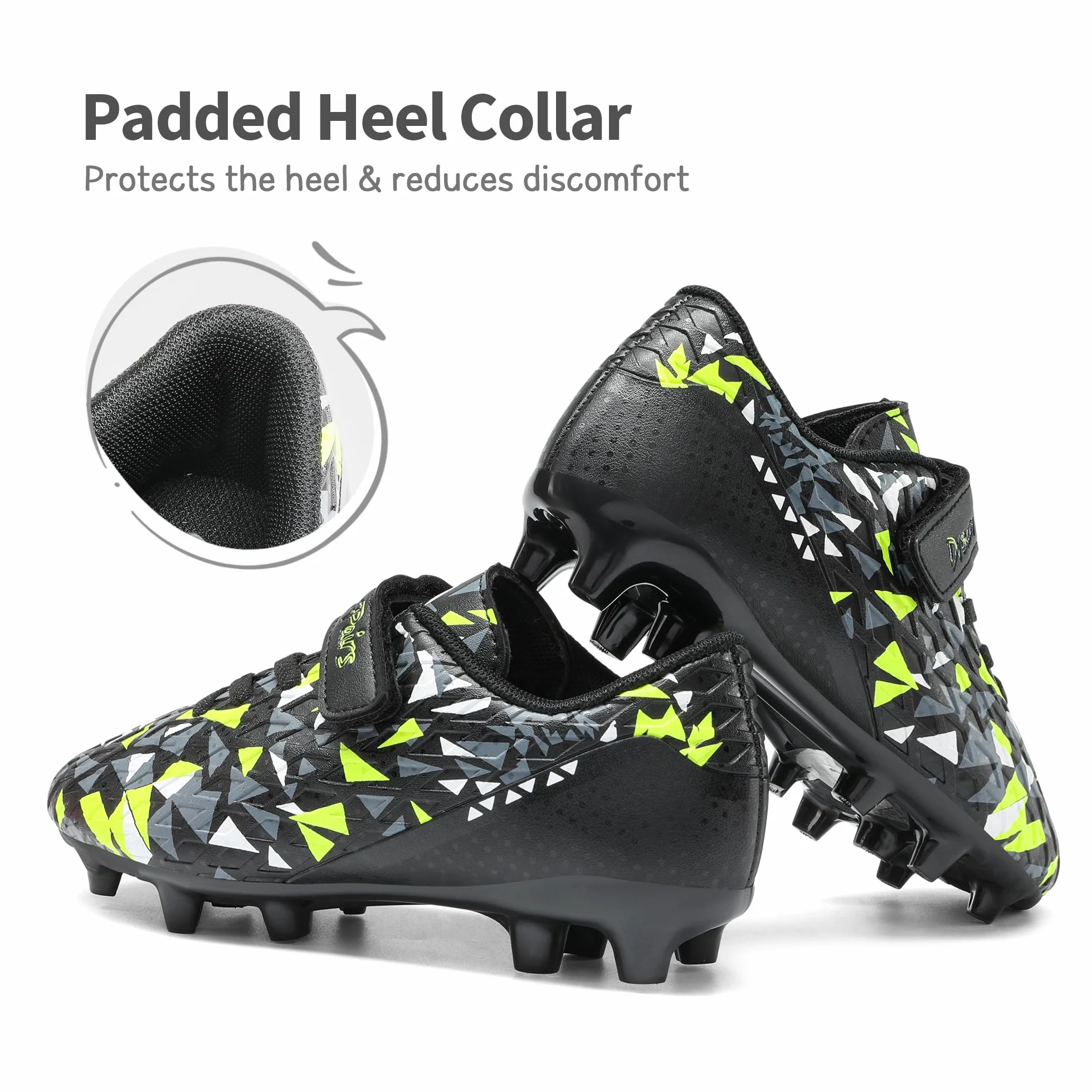 DREAM PAIRS Scarpe da Calcio per Ragazzi e Ragazze Scarpe da Calcio per Bambini Bambino/Bambino Piccolo/Bambino Grande