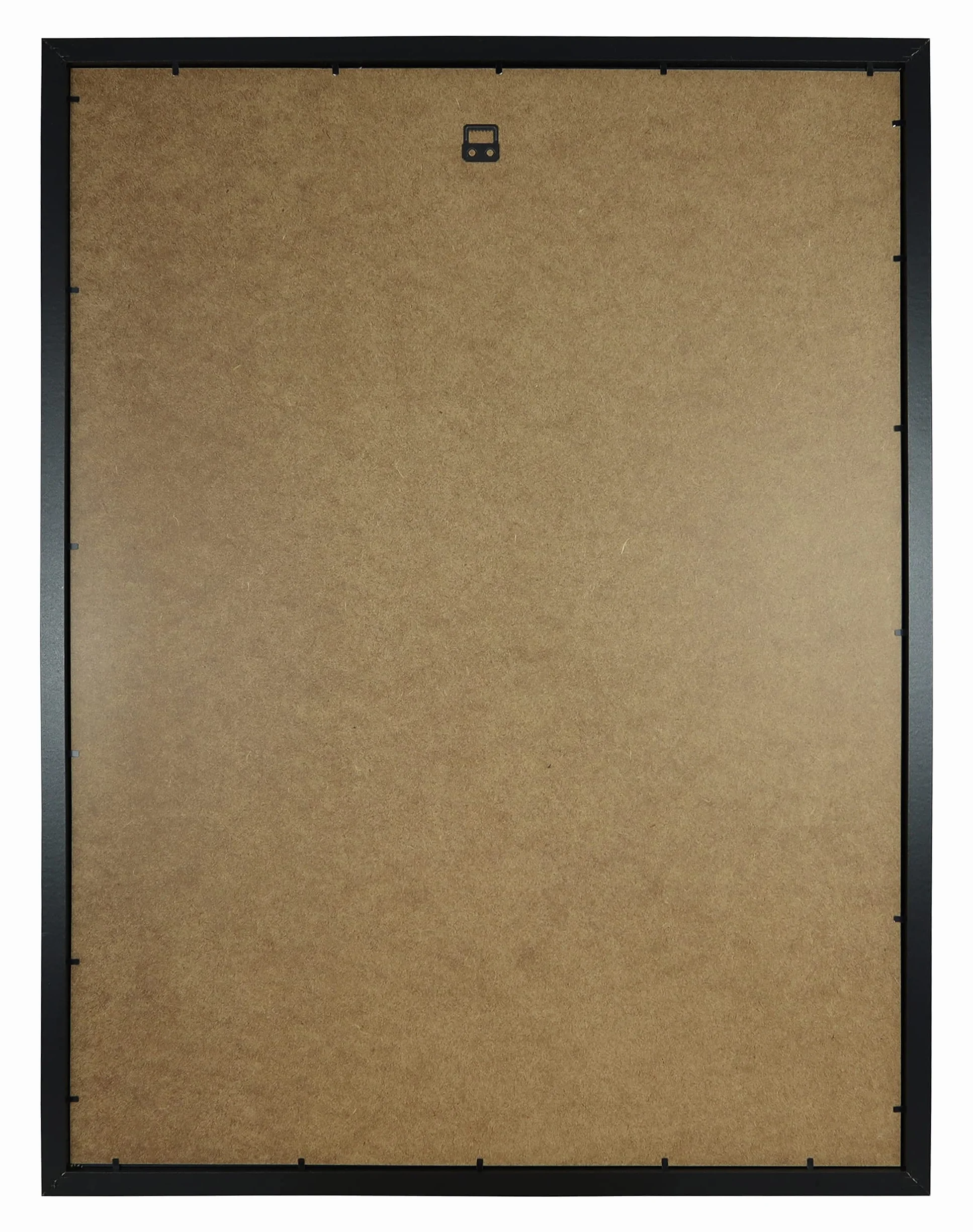 Vivarti fai da solo montato camicia sportiva Display Telaio 60 x 80cm - Telaio nero, Montaggio nero, Bianco Scheda di Supporto