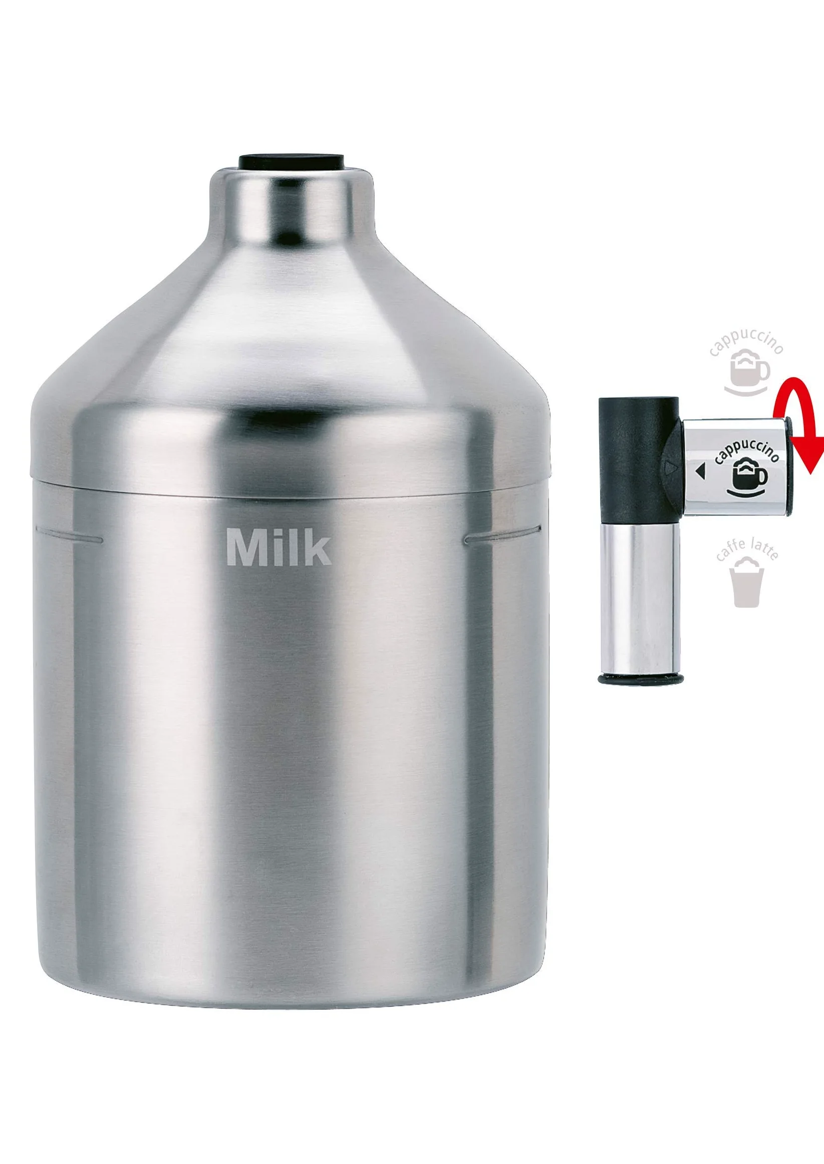 Krups Macchina da caffè completamente automatica (1,8 l, 15 bar, display LCD, sistema cappuccino automatico) Zobel