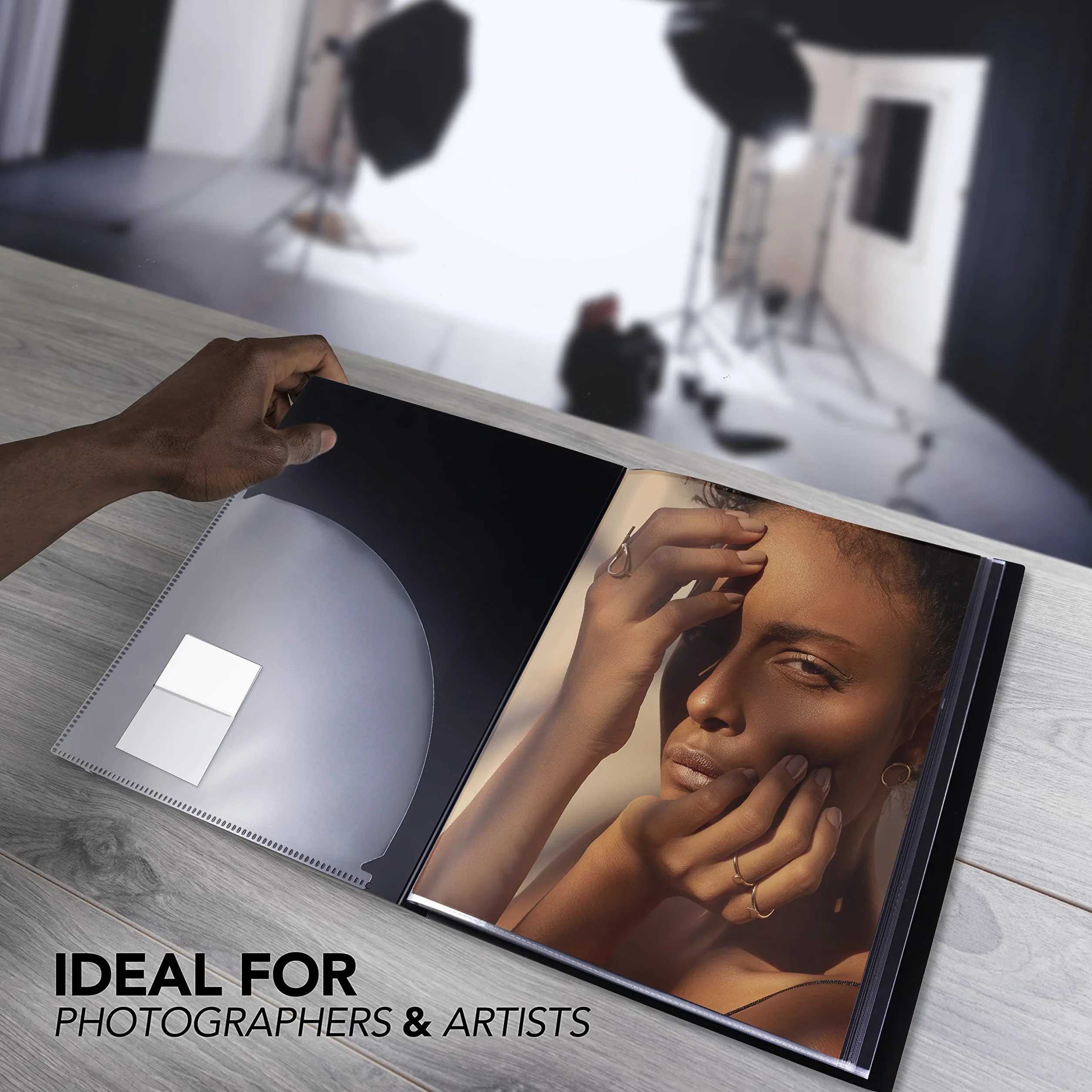 Itoya Art Profolio - Portalistino originale con 24 fogli, formato DIN A3+