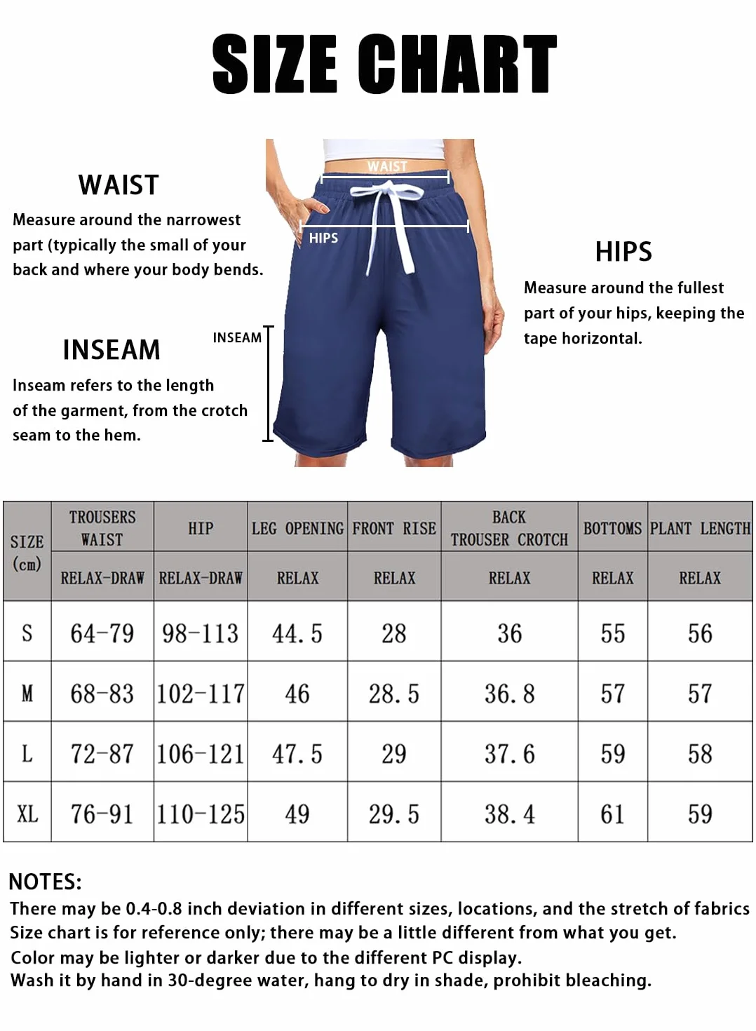 Pantaloncini Donna Estivi Vita Alta Bermuda Pantaloni Corti con Tasche Leggero Morbido Casual Short con Coulisse Elastica Tinta Unita