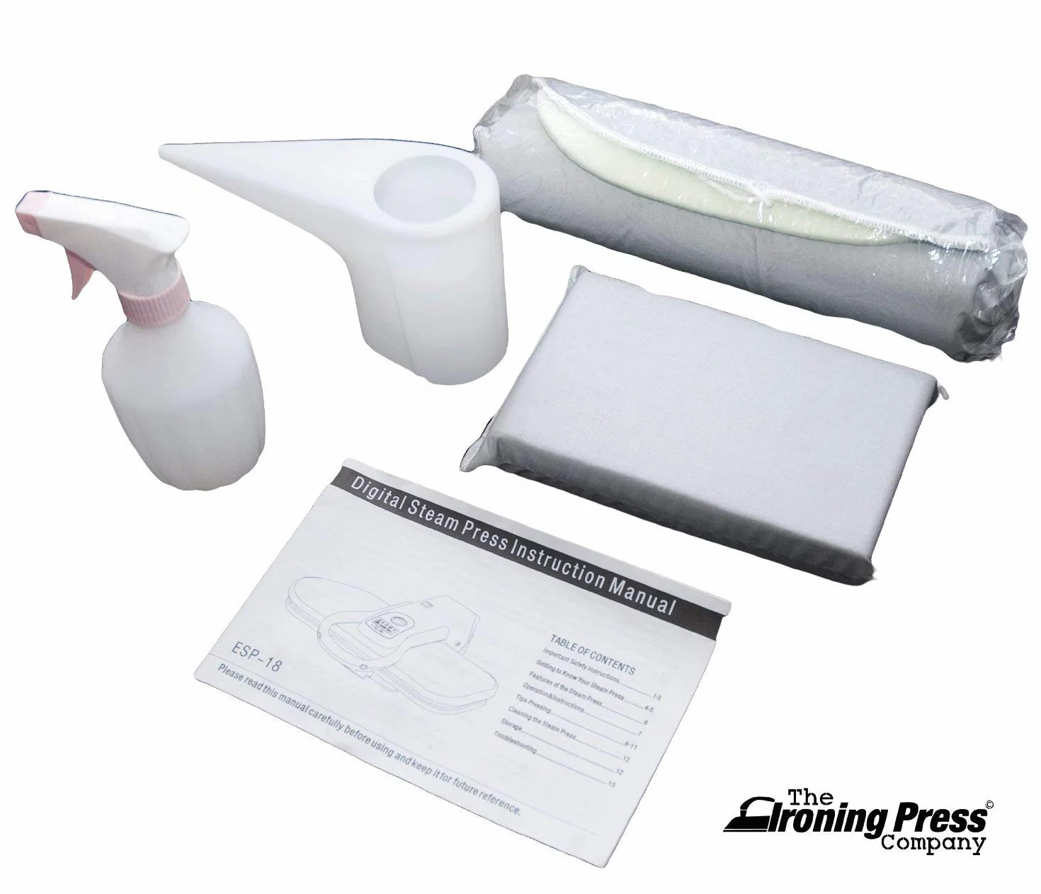 Pressa da Stiro a Vapore Ferro Argento PSP202S di Speedypress con Telescopico Regolabile in Altezza Stirare da Tavolo Supporto (+ GRATIS Copriasse Extra e Fondo in Schiuma RRP 45 € + Altri Accessori)