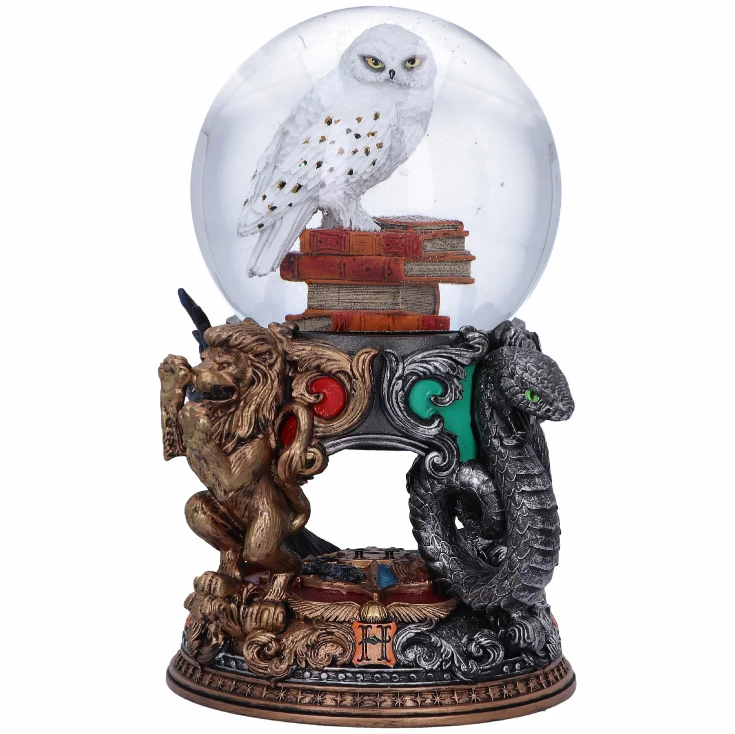 Nemesis Now Harry Potter Hedwig Snow Globe, multicolore con licenza ufficiale, 18,5 cm