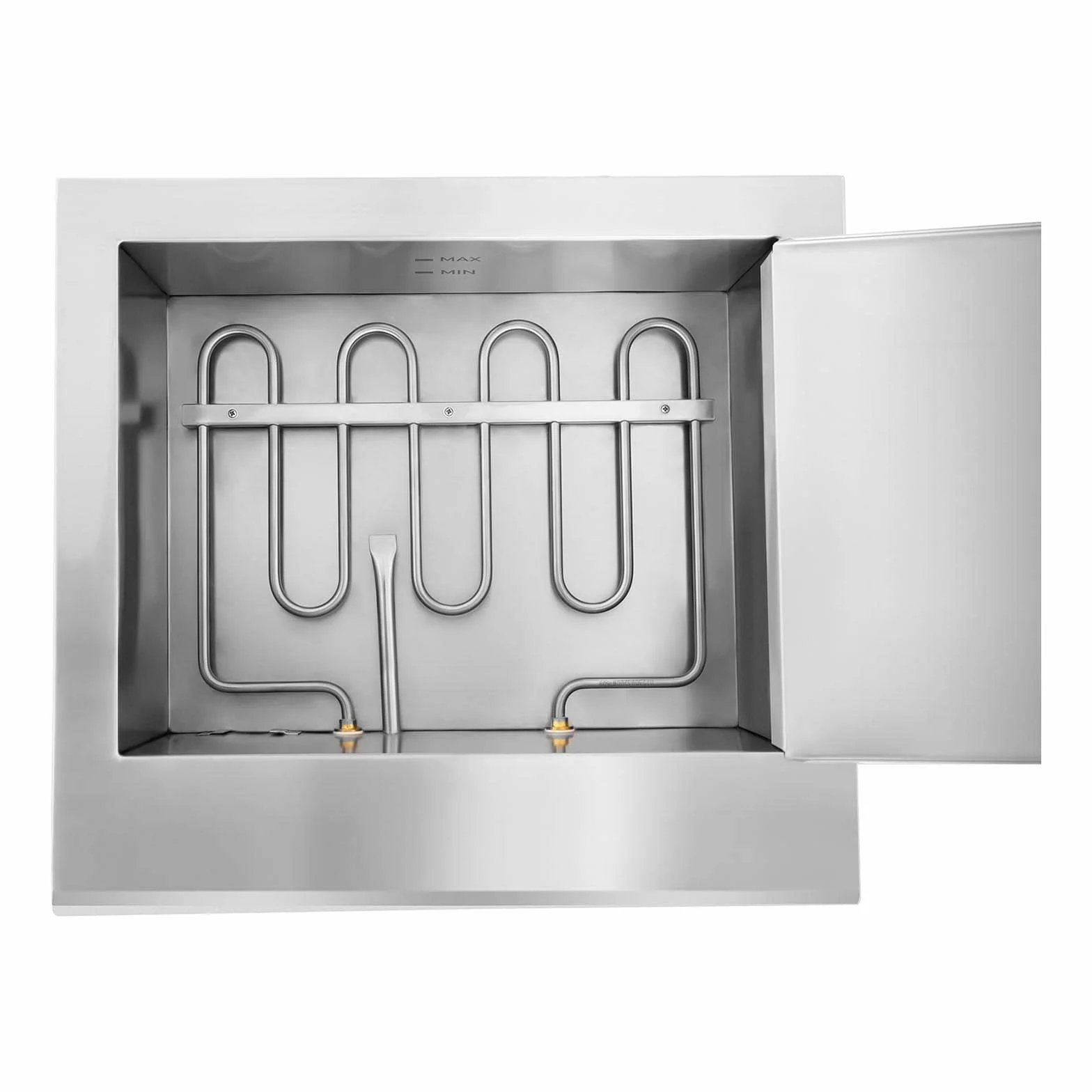 Royal Catering Friggitrice per Pasticceria Friggitrice Elettrica RCBG-18STHB (Zona Fredda, 3.200 W, 18 L, Acciaio inox)
