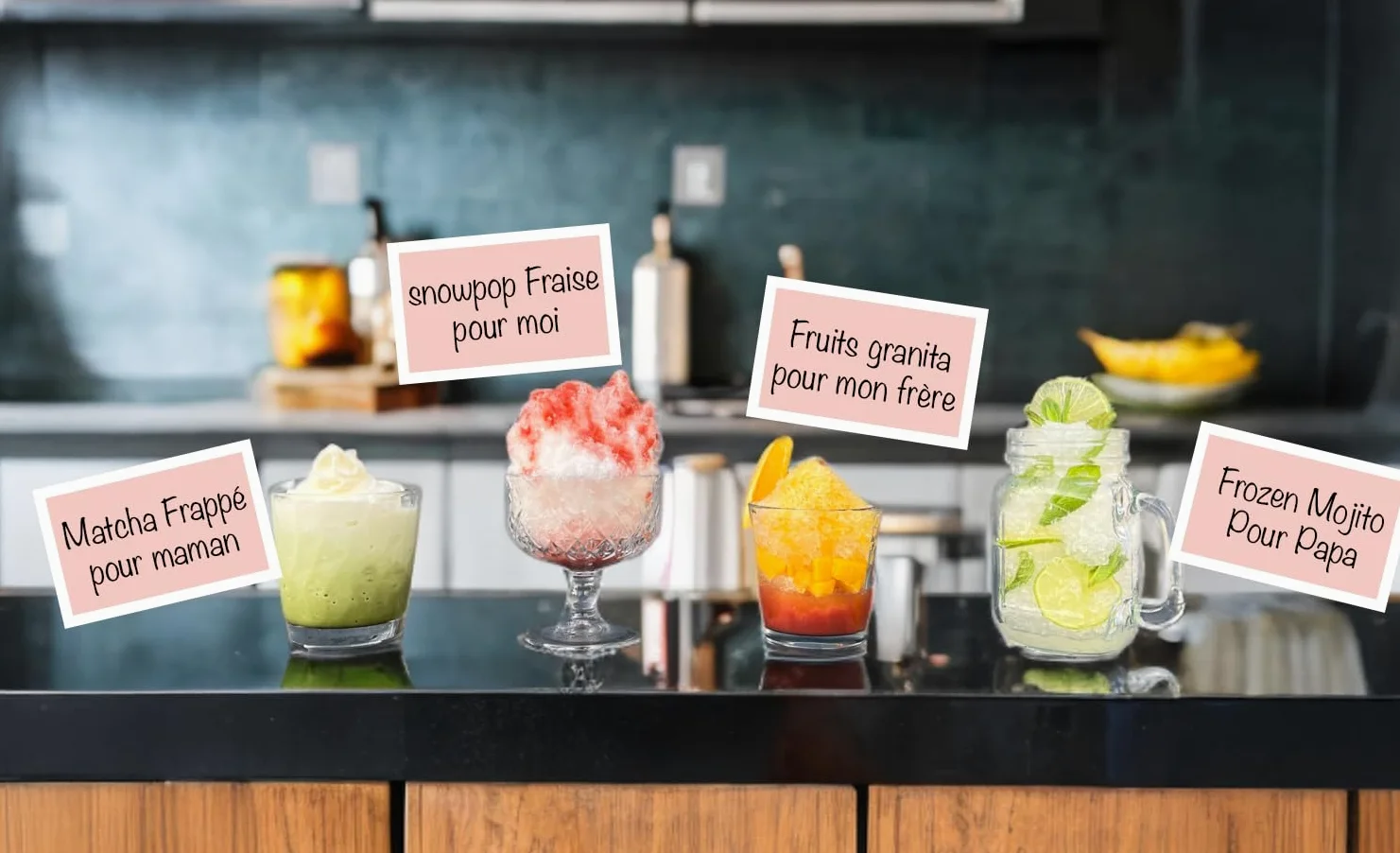 SNOWPOP - Macchina orsacchiotto per la rasatura del ghiaccio fatta in Giappone. Ideale per deliziosi kakigoris in famiglia, cocktail, antipasti gelati