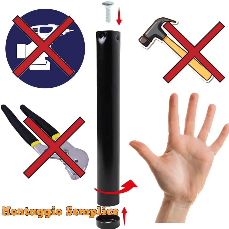 Generico Rete Letto Matrimoniale 160x190 cm – Ortopedica e Resistente – Doghe in Legno Multistrato, Telaio in Ferro Robusto – Made in Italy, Qualità 100% Italiana