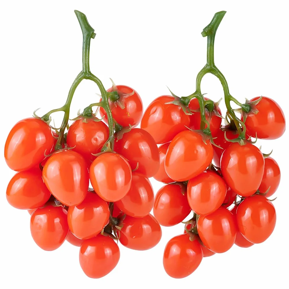 PH PandaHall 2pz Pomodori Finti Frutta Artificiale Realistica Rosso Decorativa per Cucina