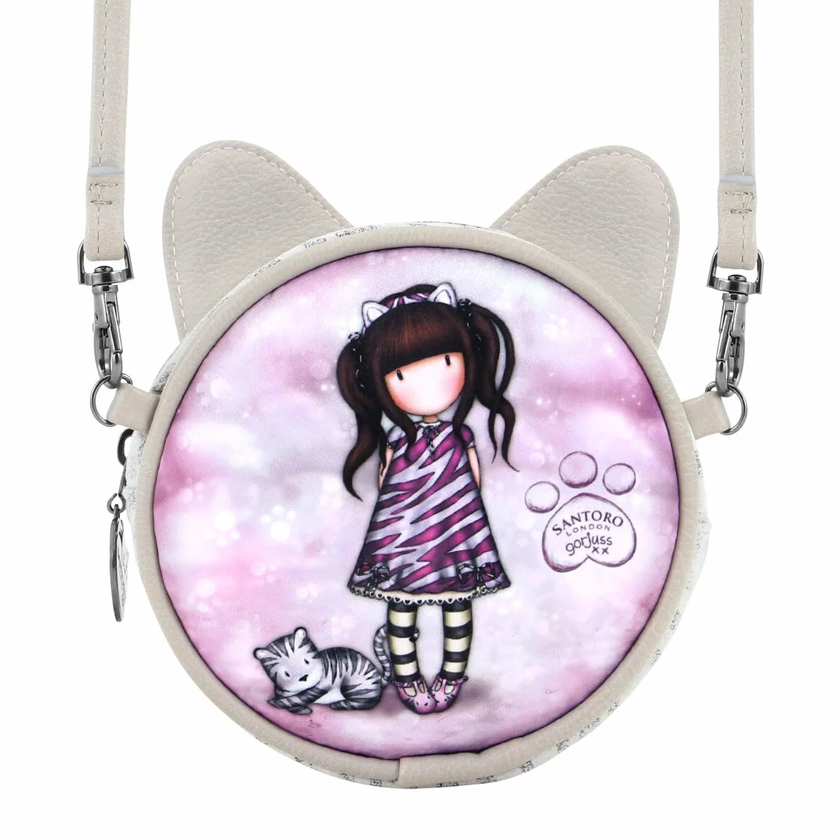 SAFTA Articolo, Gorjuss-Mini Tracolla Rotonda Ruby Wild Unisex-Bambini e Ragazzi, Multicolore, M