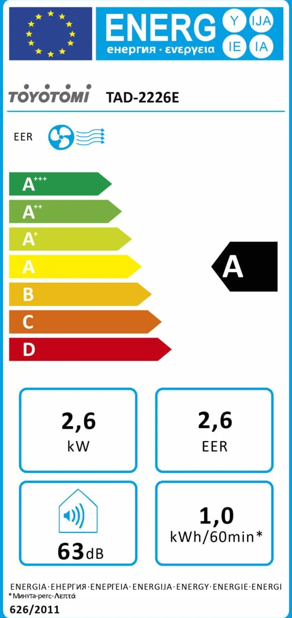 TAD-2226-E CLIMATIZZATORE PORTATILE RICONDIZIONATO
