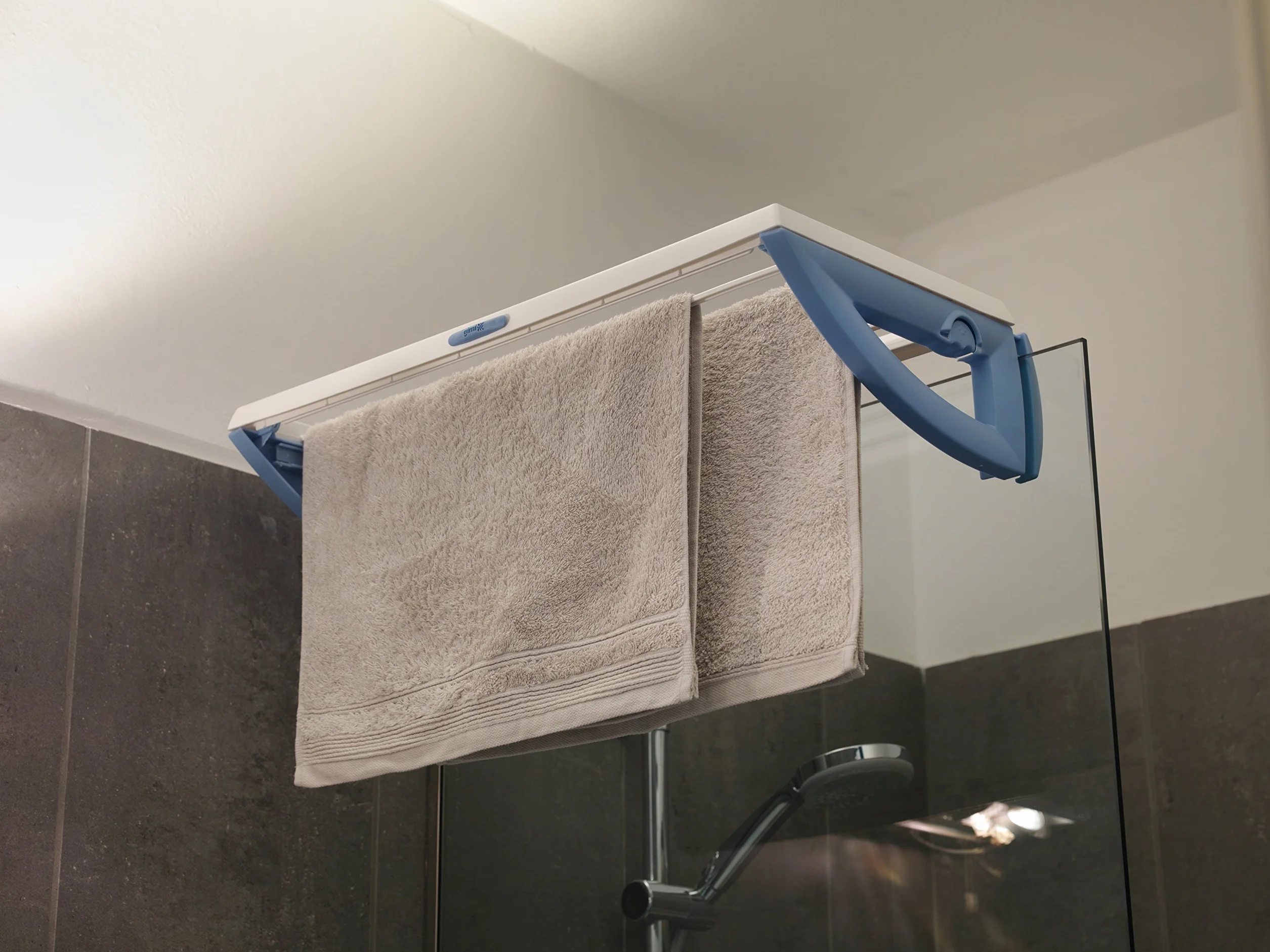 Gimi Pliko Stendibiancheria Da Termosifone In Resina, Stendino Da 3.5 M, Bianco, ‎‎55.5 x 28.5 x 13 cm, 2.5 Kg