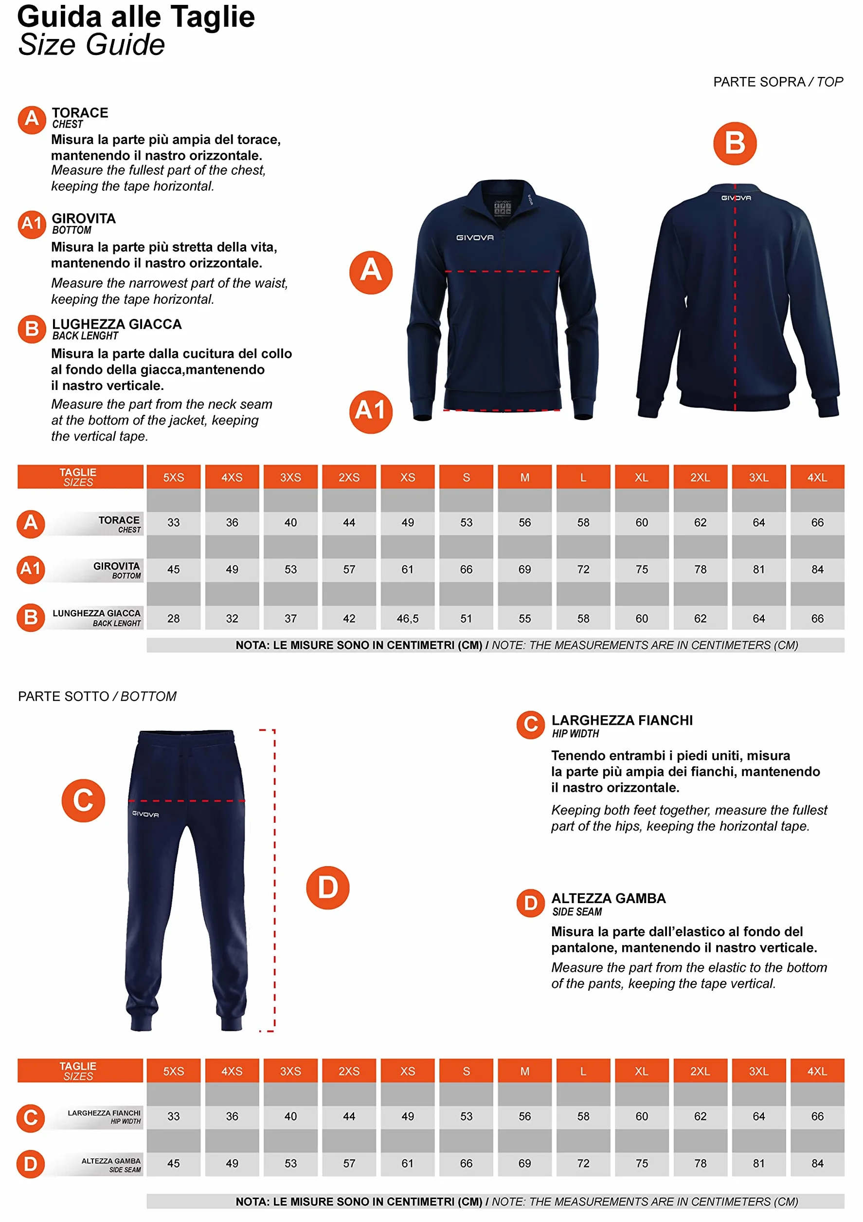 GIVOVA TUTA VISA TRIACETATO UNISEX