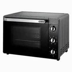 Fornetto - Ventilato - Girarrosto - DELONGHI - EO40123.S - Nero - 40 L - 51,5 x 44 x 36 cm - 2000 W