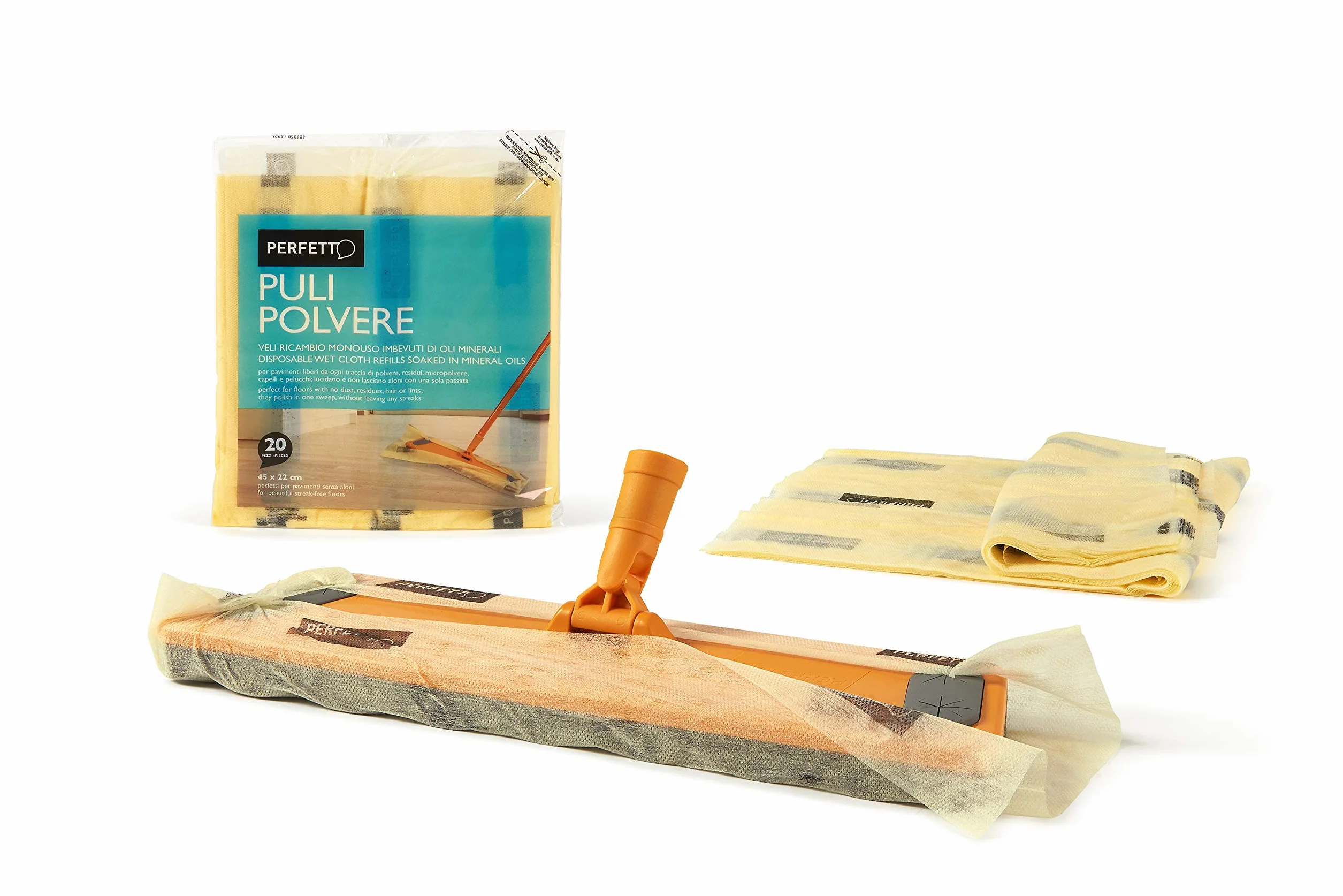 Perfetto Scopa Pulipolvere 20 Retine