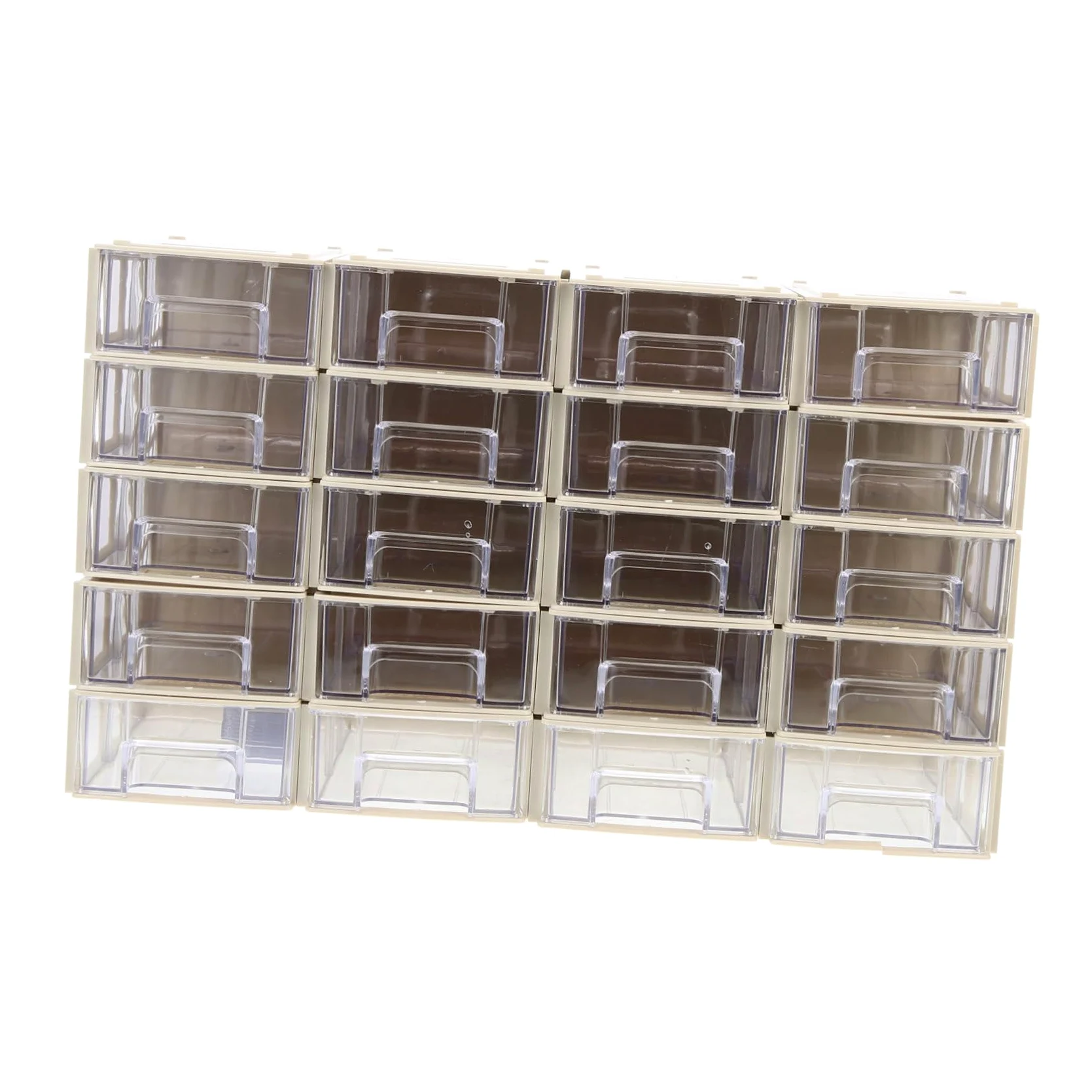 IMIKEYA 20sets Stoccaggio Per Componenti Elettronici Scomparti Trasparenti Organizer Per Piccole Per e Hobby Design e