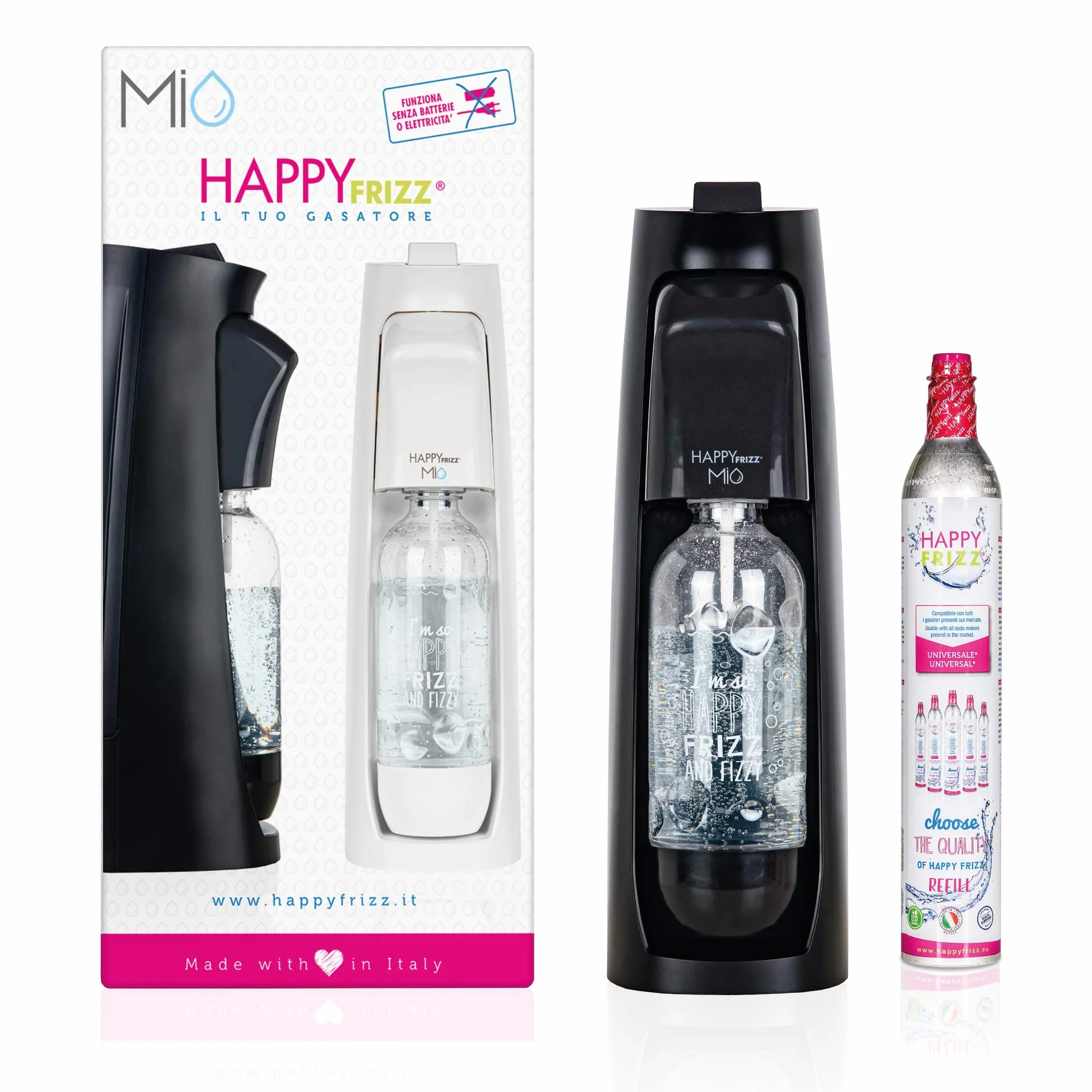 Happy Frizz GASATORE Mio - Black Opaco