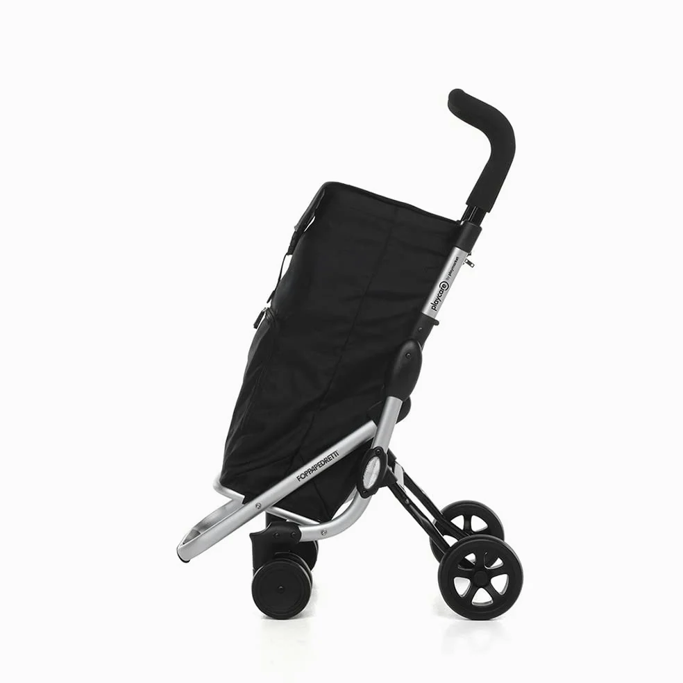 Foppapedretti Help Carrello Spesa, Nero