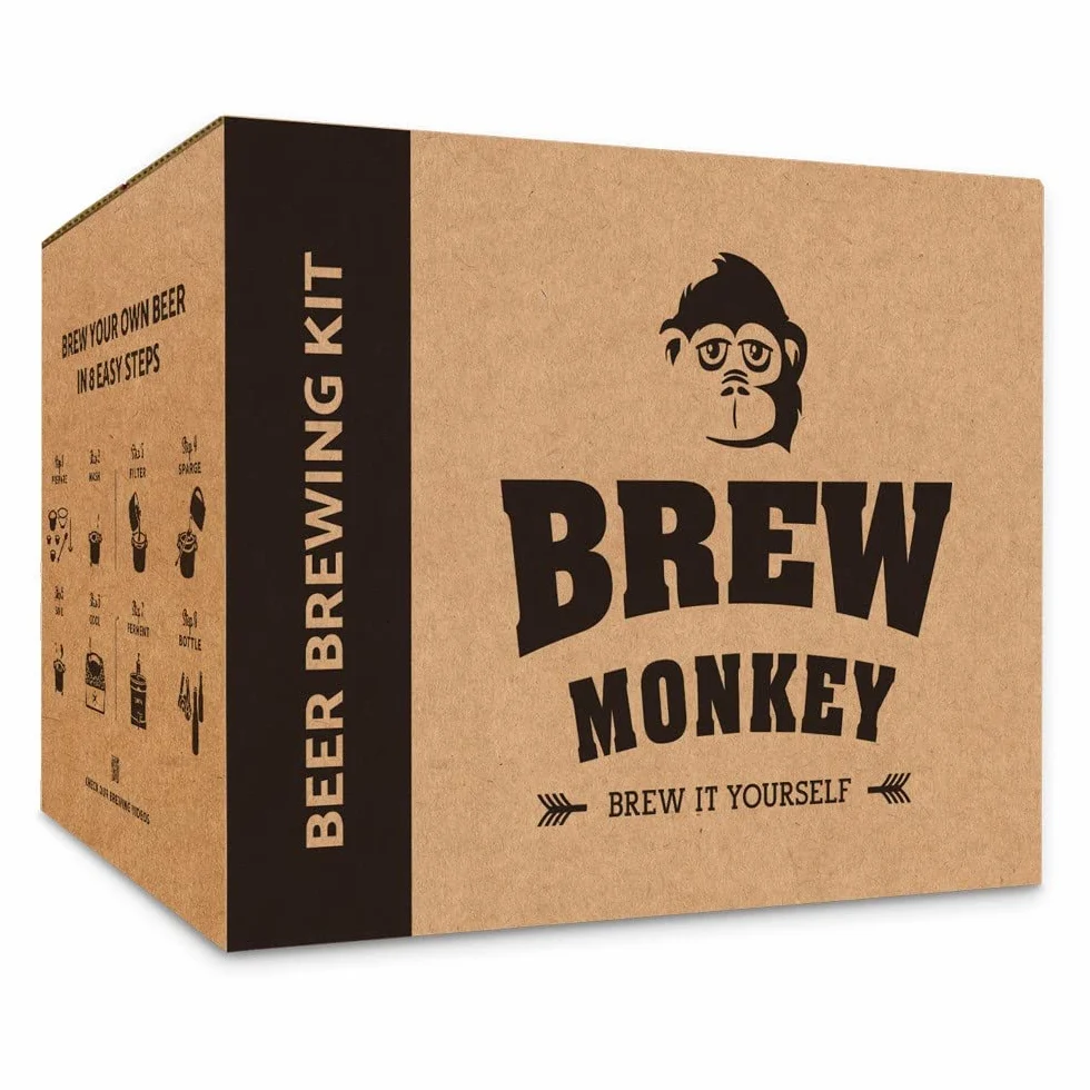 Brew Monkey® Kit Per Fare La Birra Bionda 5 L 6,4% VOL. Produzione Di Birra A Casa