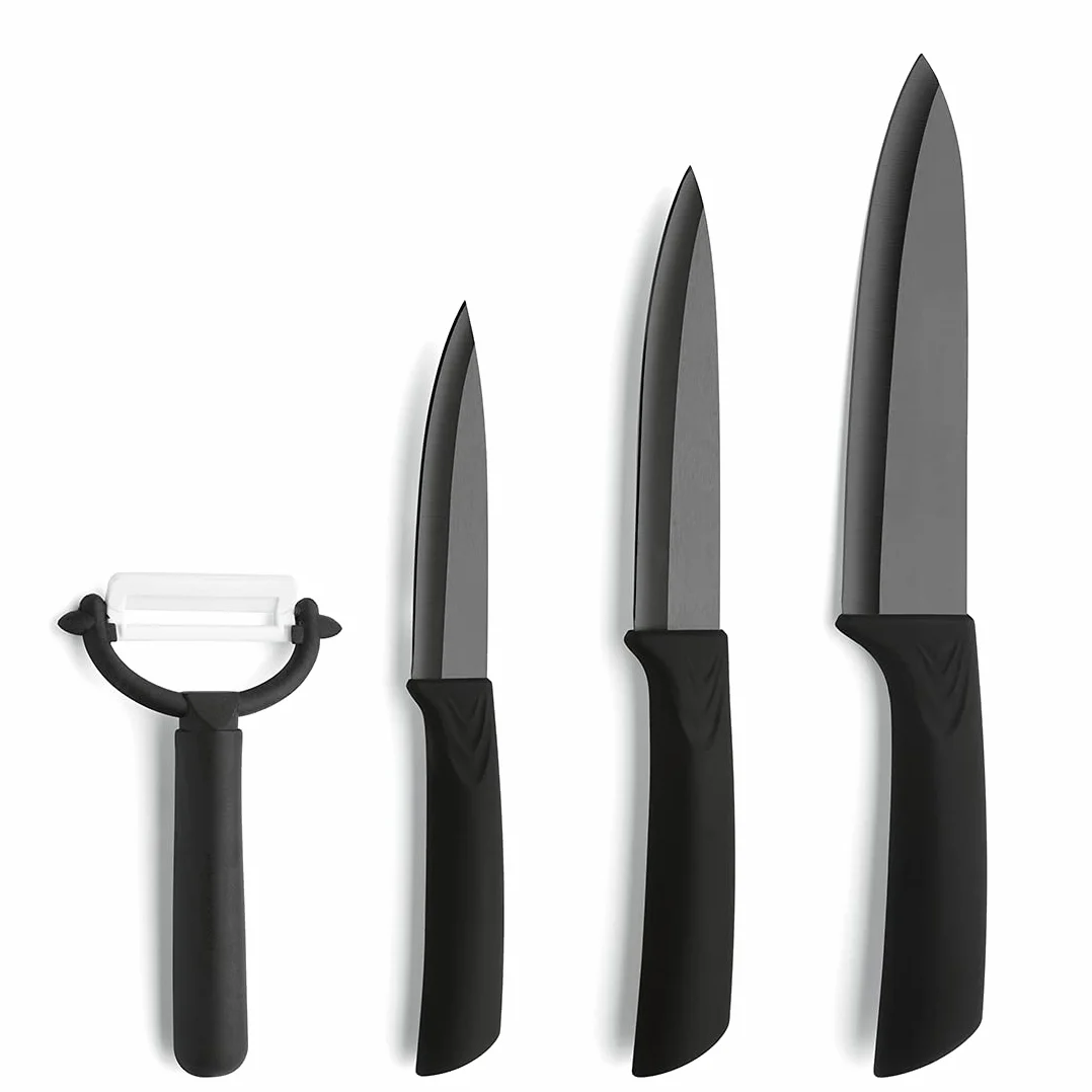 Amefa, Set di coltelli in Ceramica, Multicolore (Mehrfarbig), 2 pz.