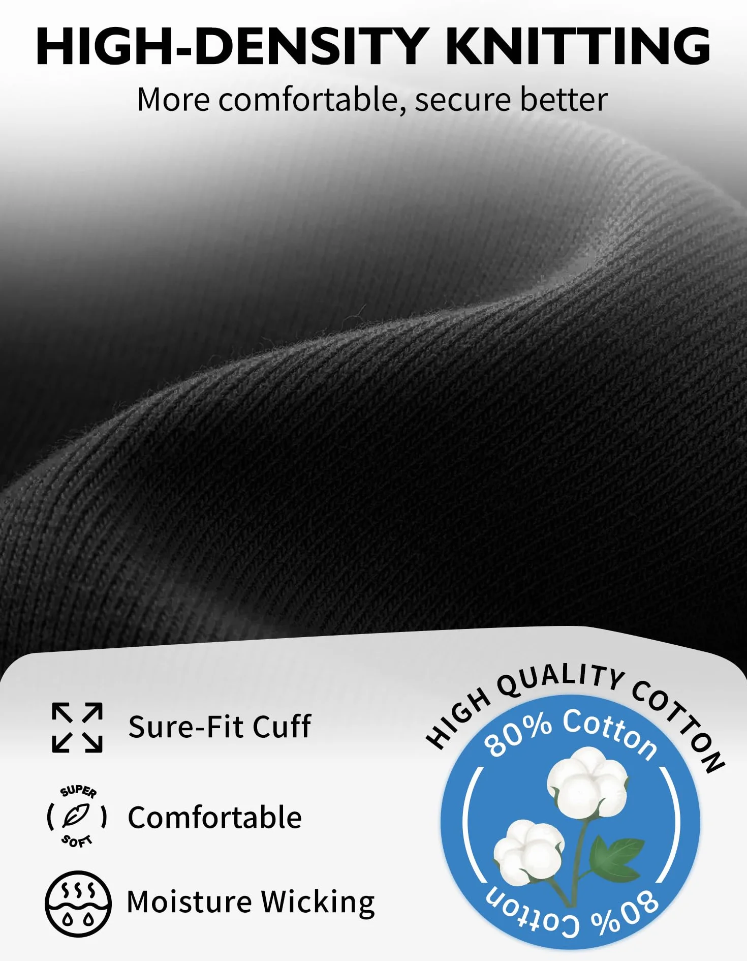 CLOSEMATE 6 Paia Calze Fantasmini Uomo in Cotone Invisibili con Silicone Antiscivolo Taglio Basso Nero Bianco